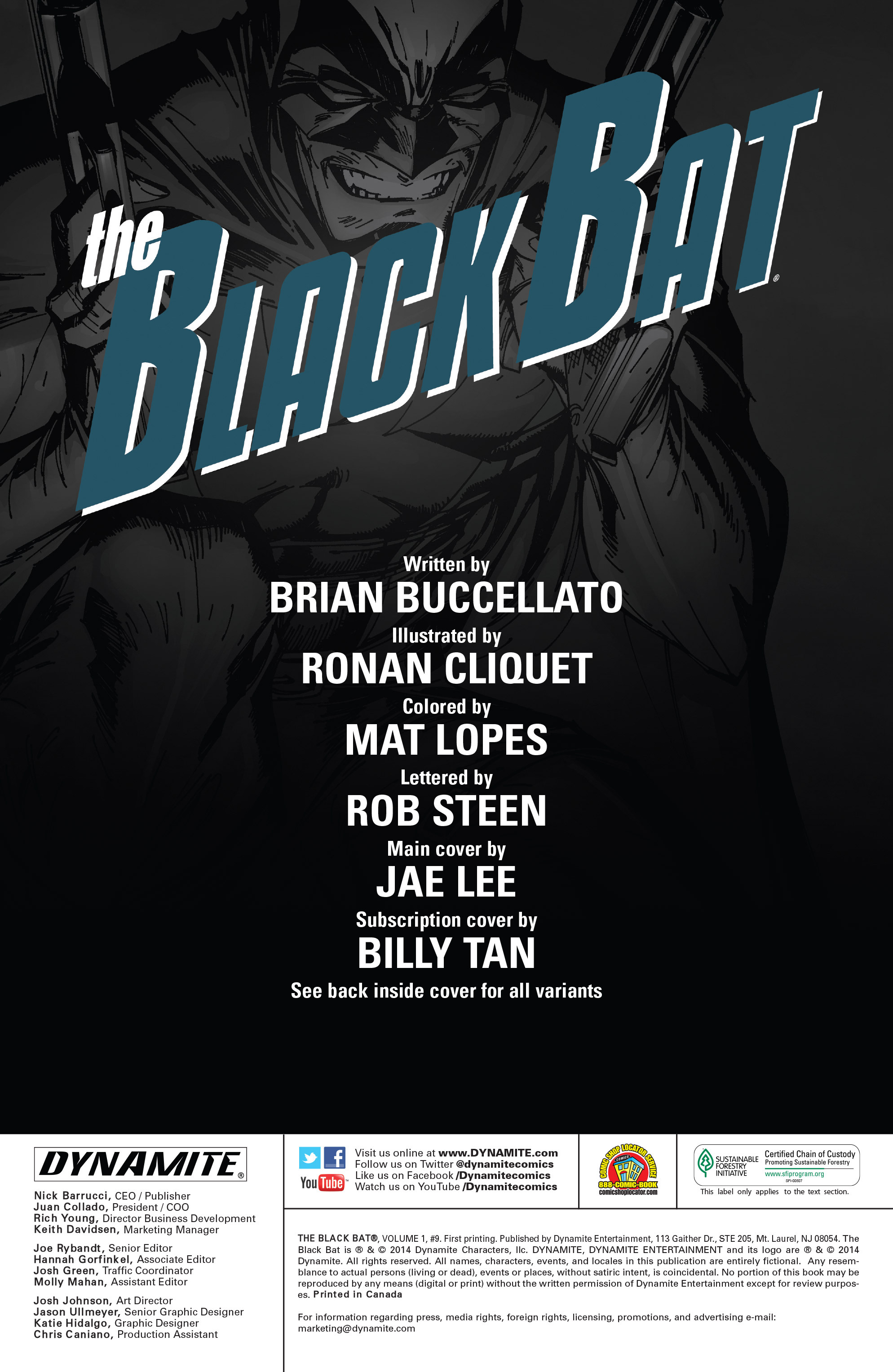 Read online The Black Bat comic -  Issue #9 - 2