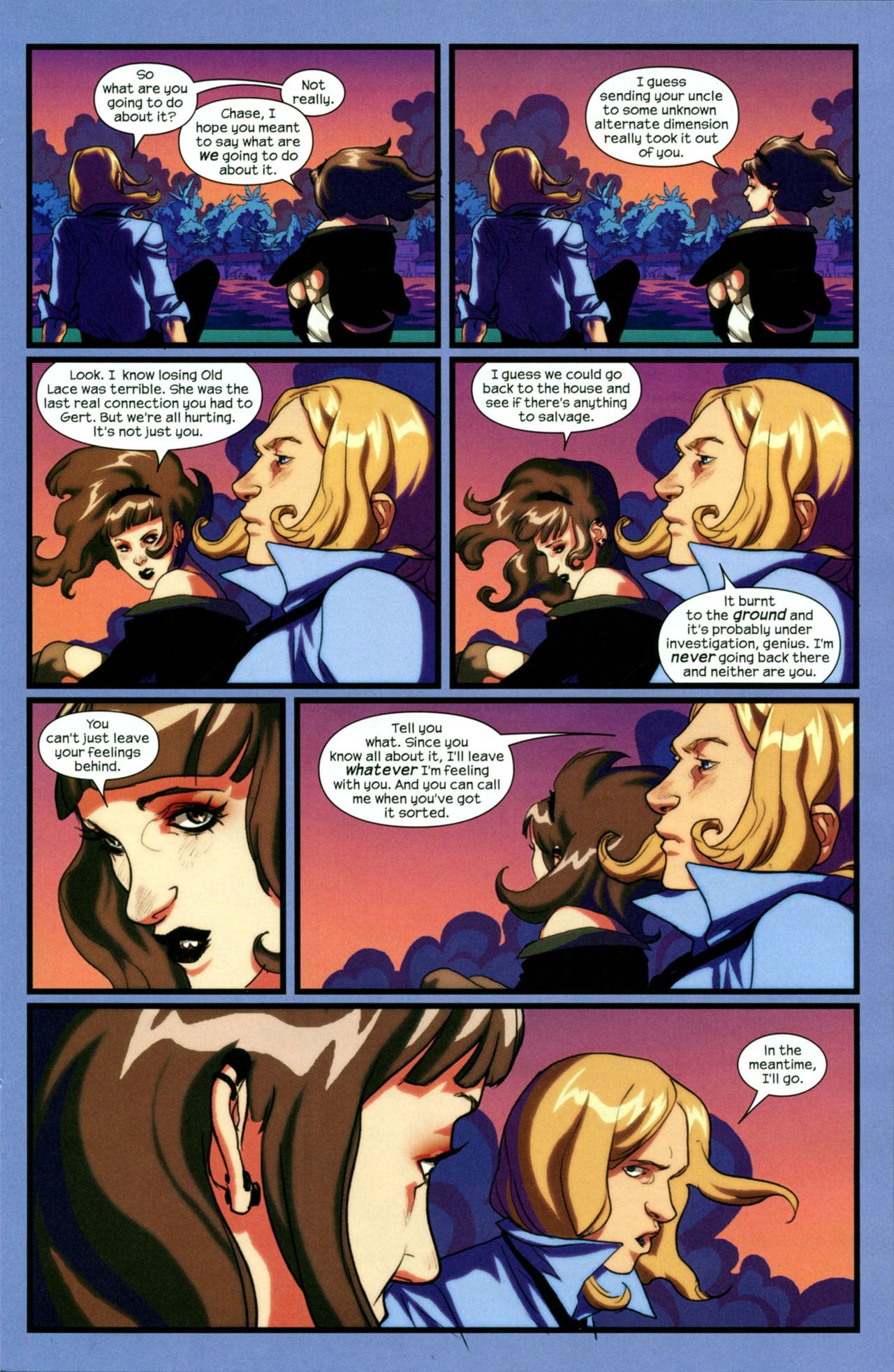 Read online Runaways (2008) comic -  Issue #14 - 4