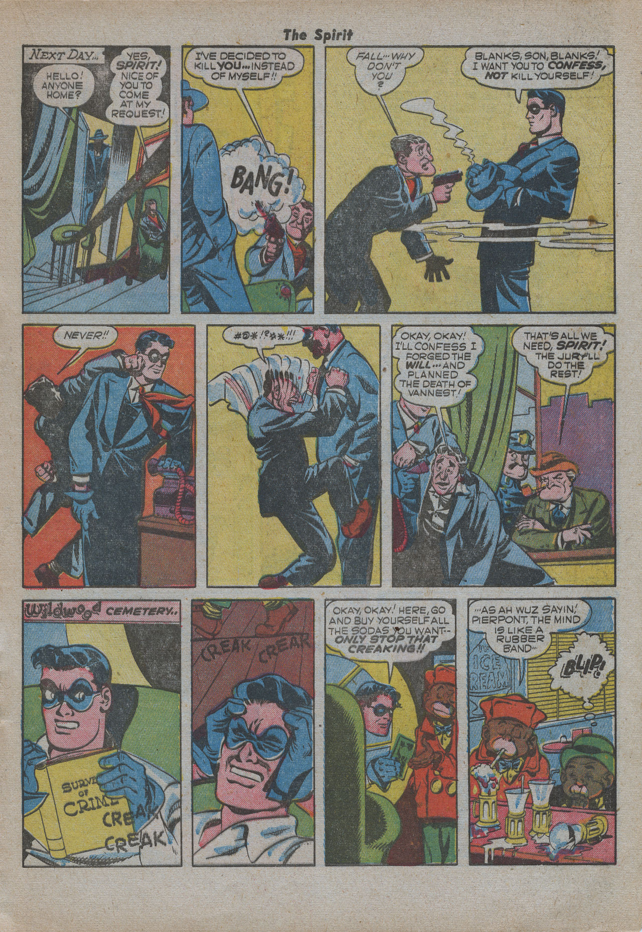 Read online The Spirit (1944) comic -  Issue #21 - 17