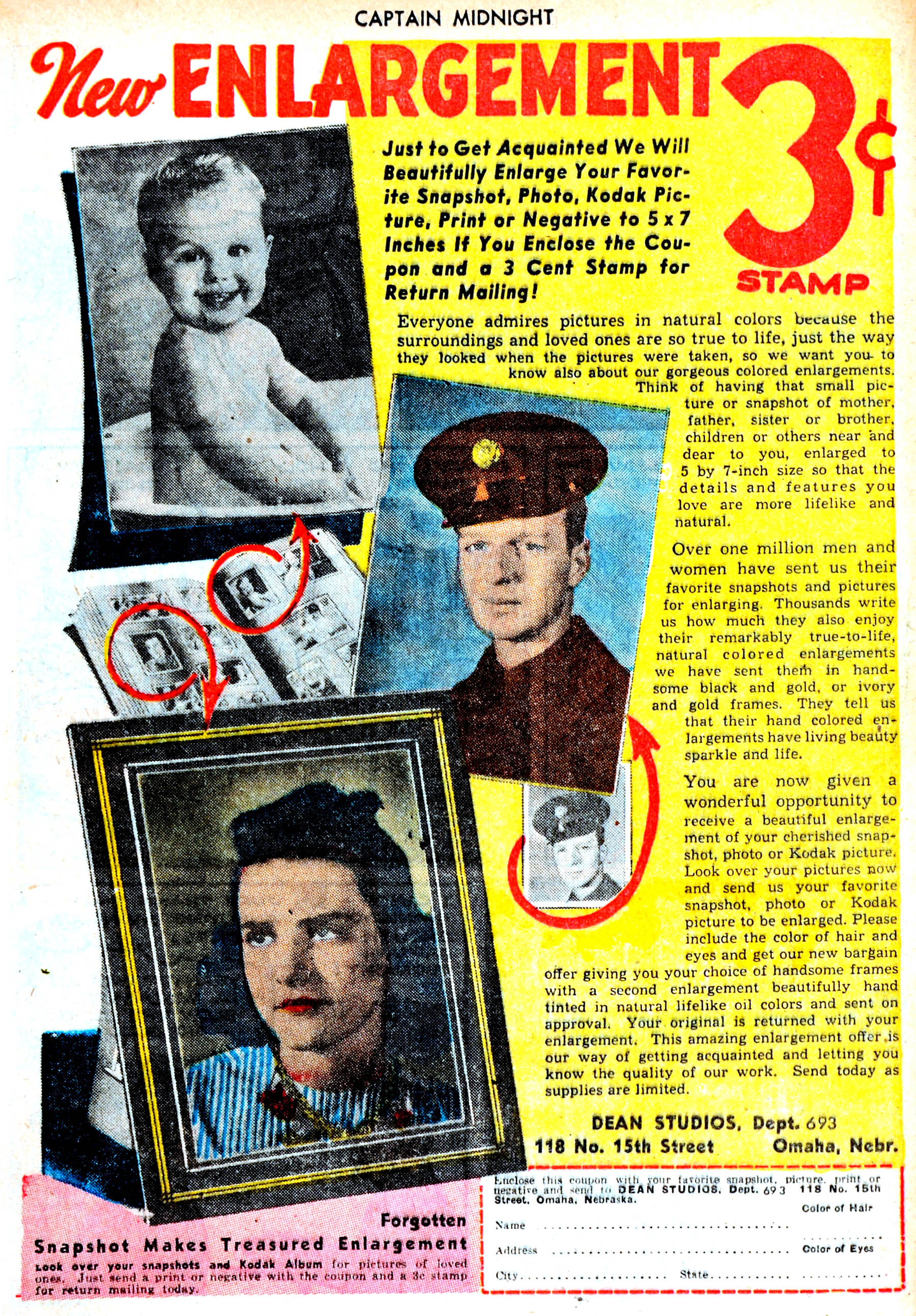 Read online Captain Midnight (1942) comic -  Issue #25 - 12