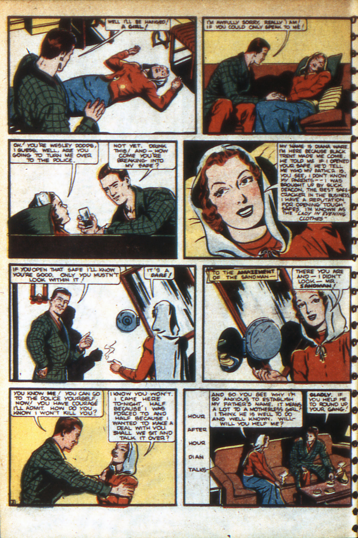 Read online Adventure Comics (1938) comic -  Issue #47 - 7