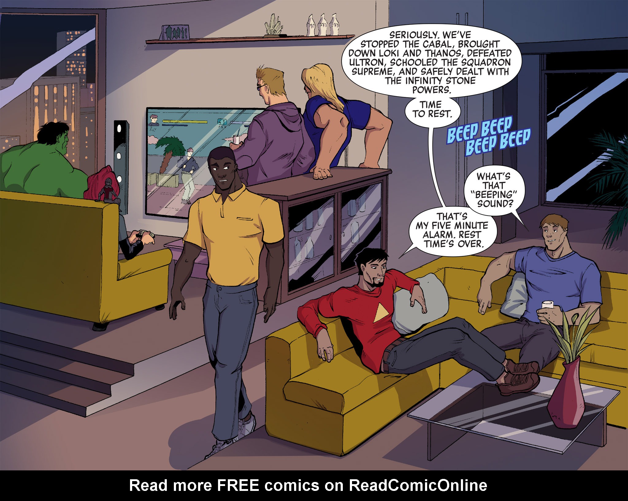 Read online Marvel Universe Avengers Infinite Comic comic -  Issue #5 - 49