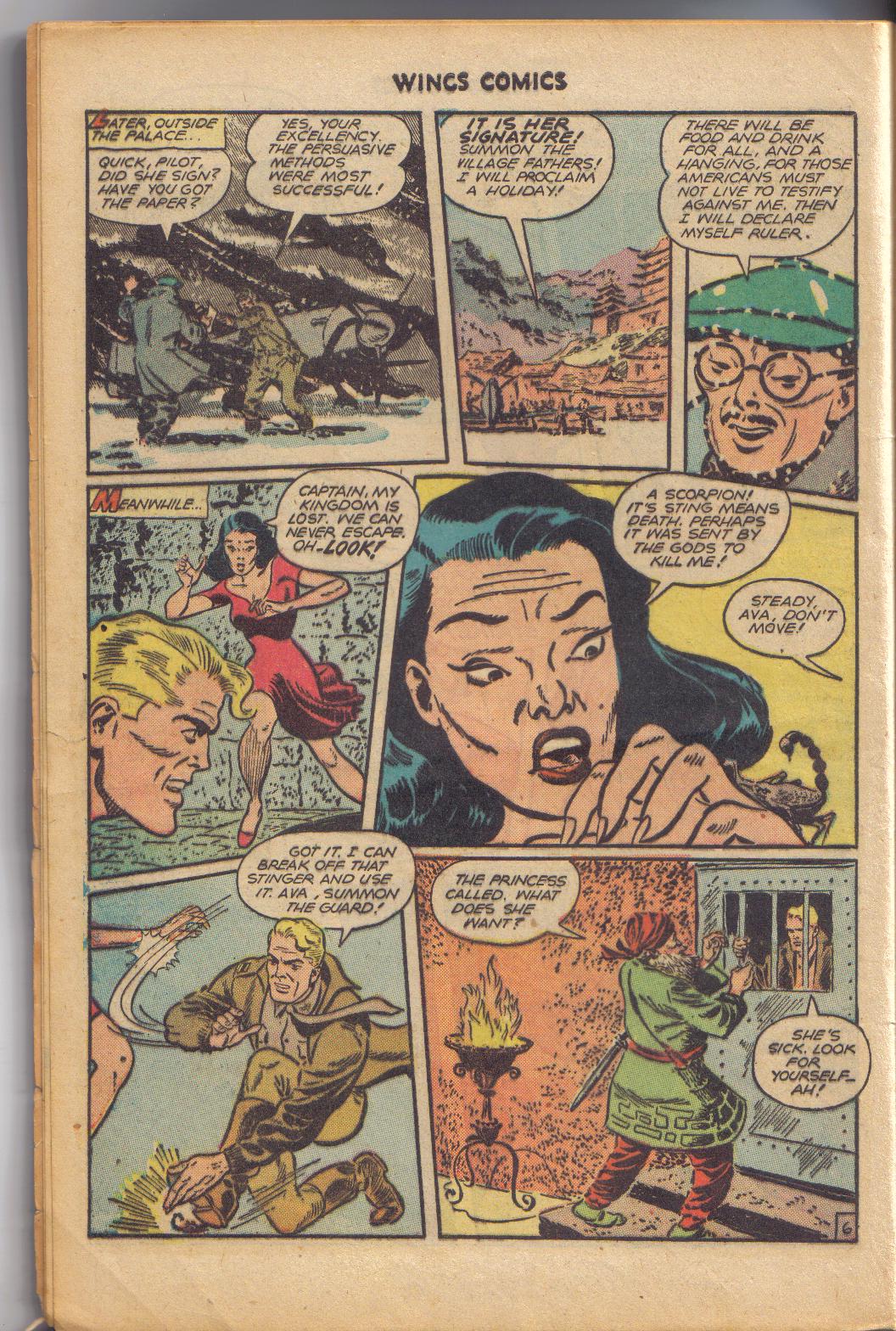 Read online Wings Comics comic -  Issue #79 - 8