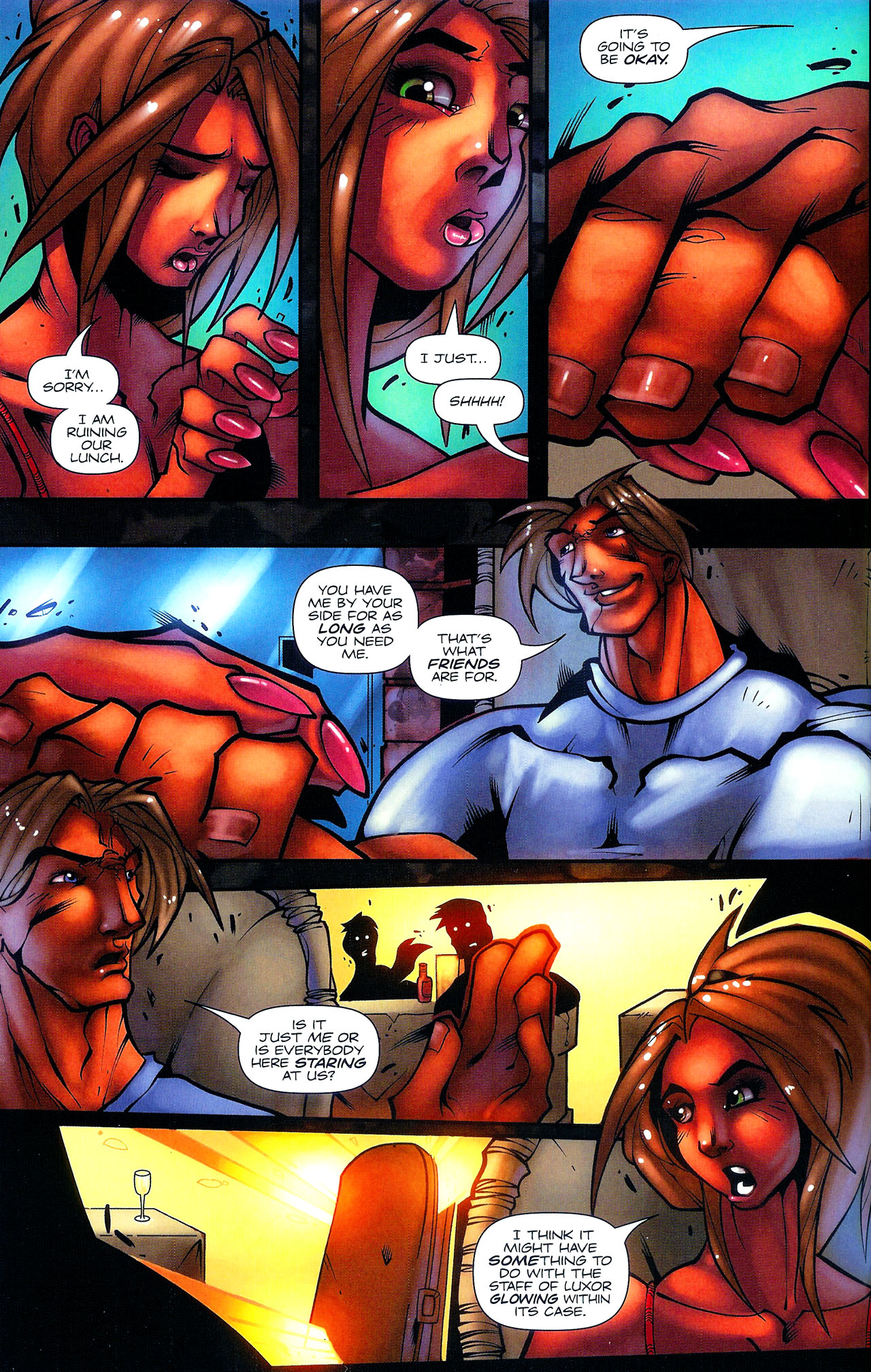 Read online Legend of Isis comic -  Issue #1 - 16