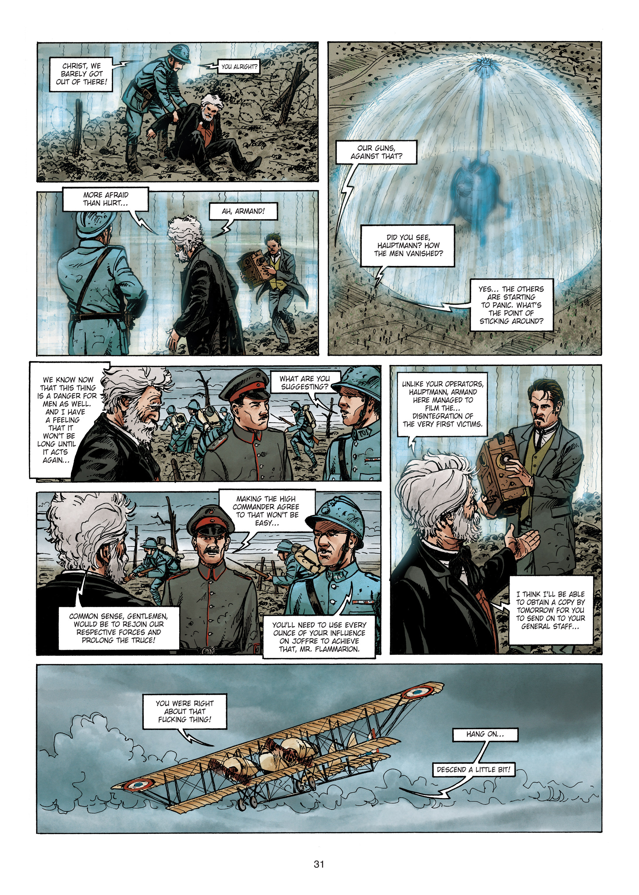 Read online War of the World War One Vol. 1: The Thing Below the Trenches comic -  Issue # Full - 31