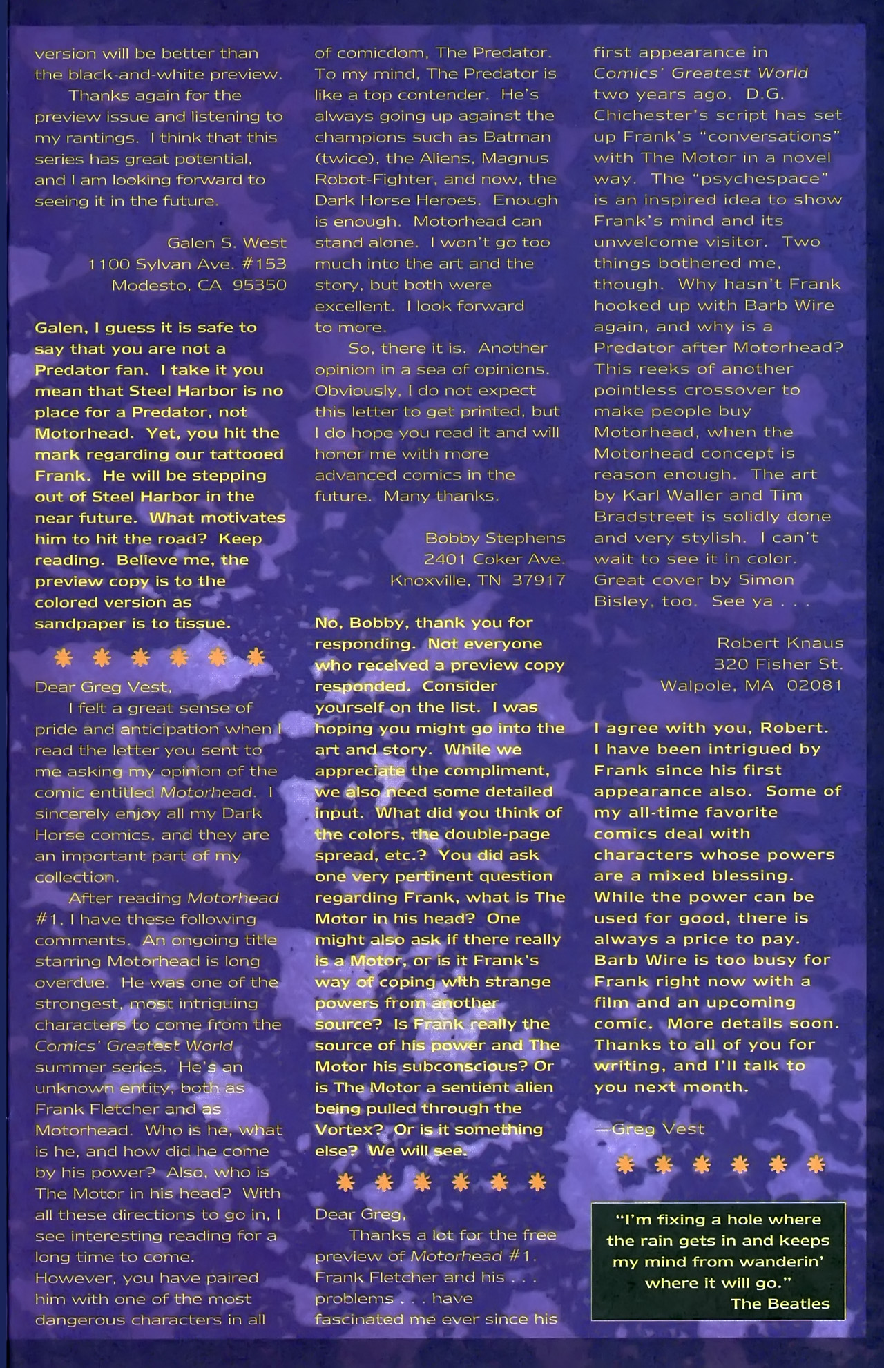 Read online Motorhead comic -  Issue #3 - 28