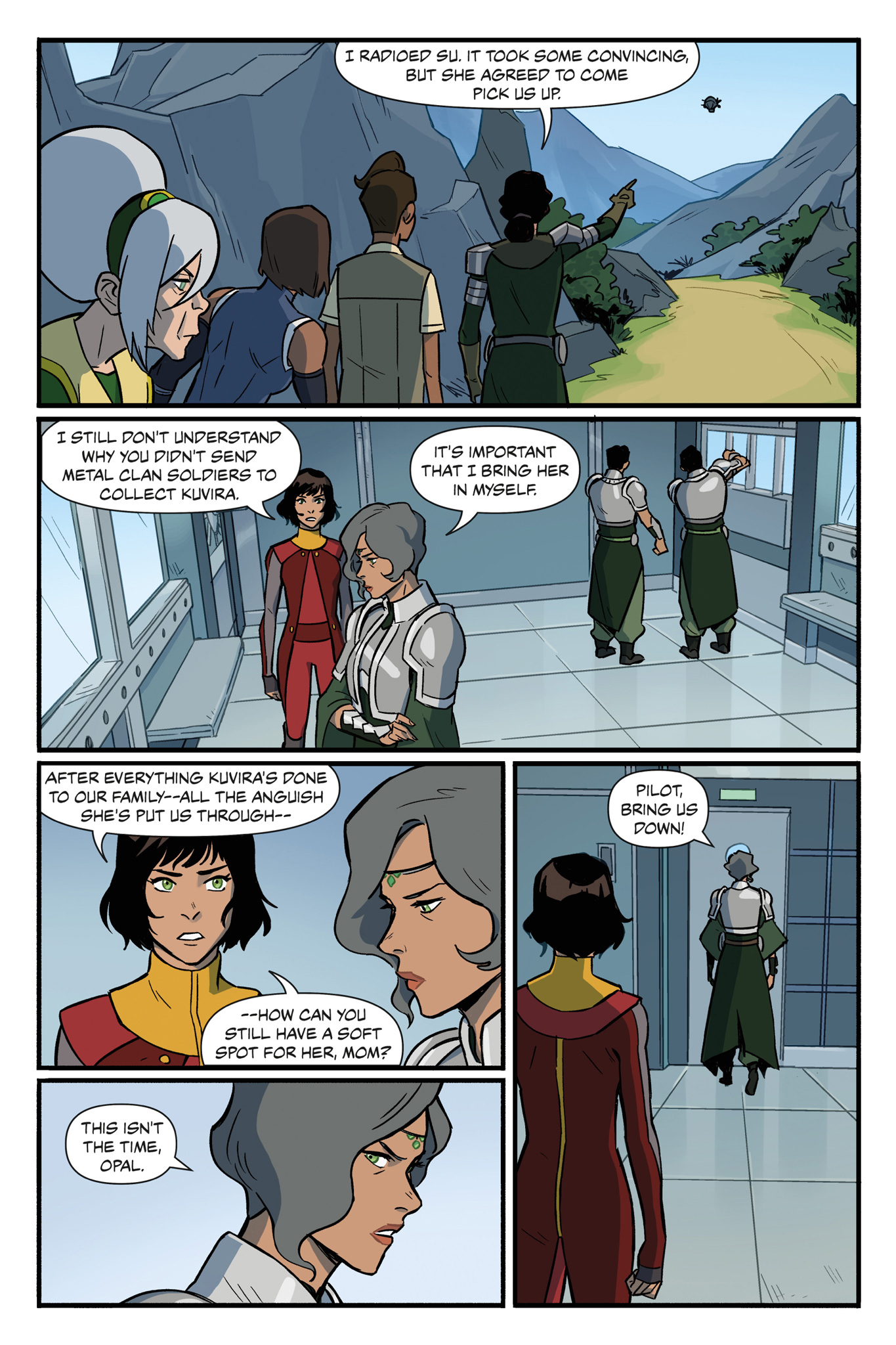 Read online Nickelodeon The Legend of Korra: Ruins of the Empire comic -  Issue # TPB 2 - 60