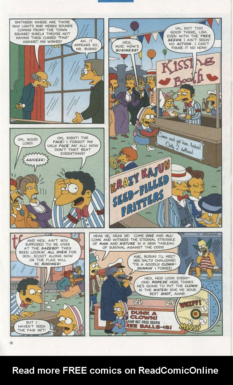 Read online Simpsons Comics comic -  Issue #67 - 19
