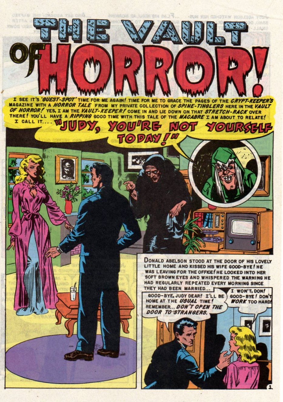 Read online Tales From The Crypt (1950) comic -  Issue #25 - 12