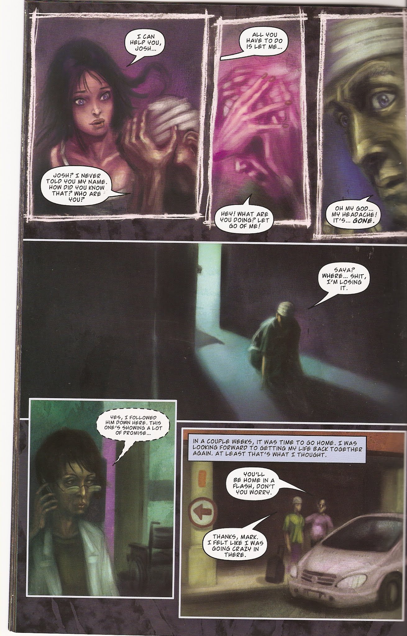 Read online Song of Saya comic -  Issue #1 - 20