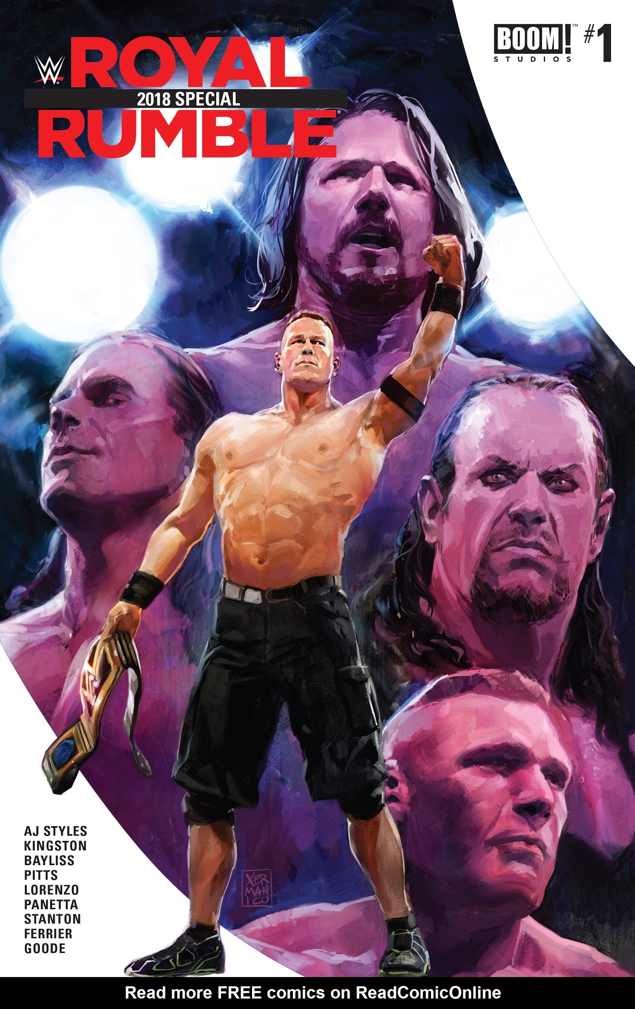 Read online WWE Royal Rumble 2018 Special comic -  Issue # Full - 1
