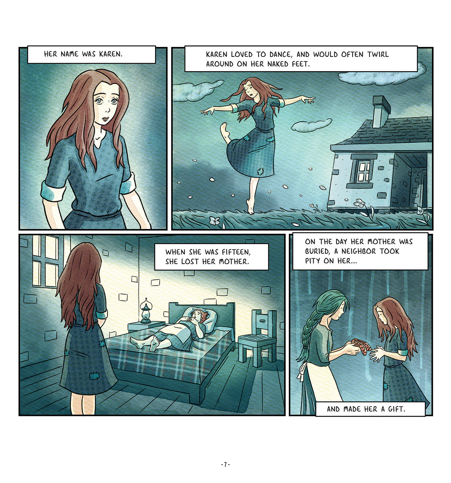 Read online The Red Shoes and Other Tales comic -  Issue # Full - 9