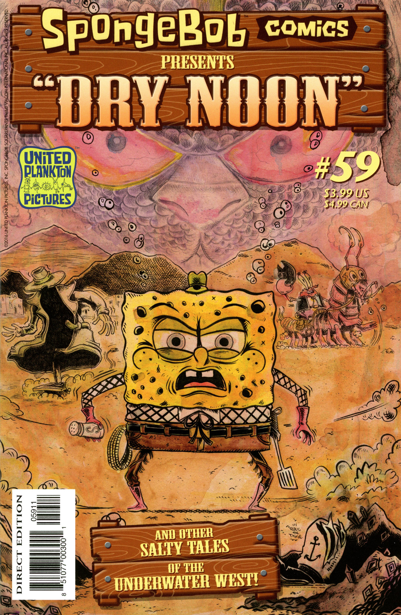 Read online SpongeBob Comics comic -  Issue #59 - 1