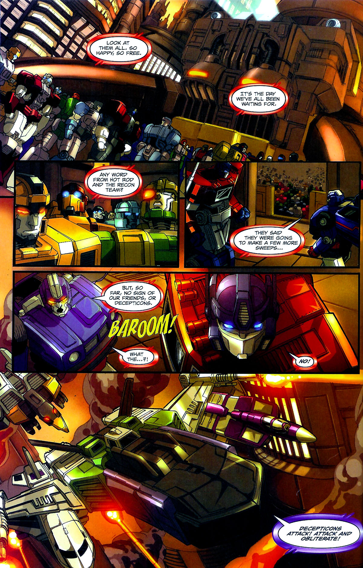 Read online G.I. Joe vs. The Transformers III: The Art of War comic -  Issue #3 - 23