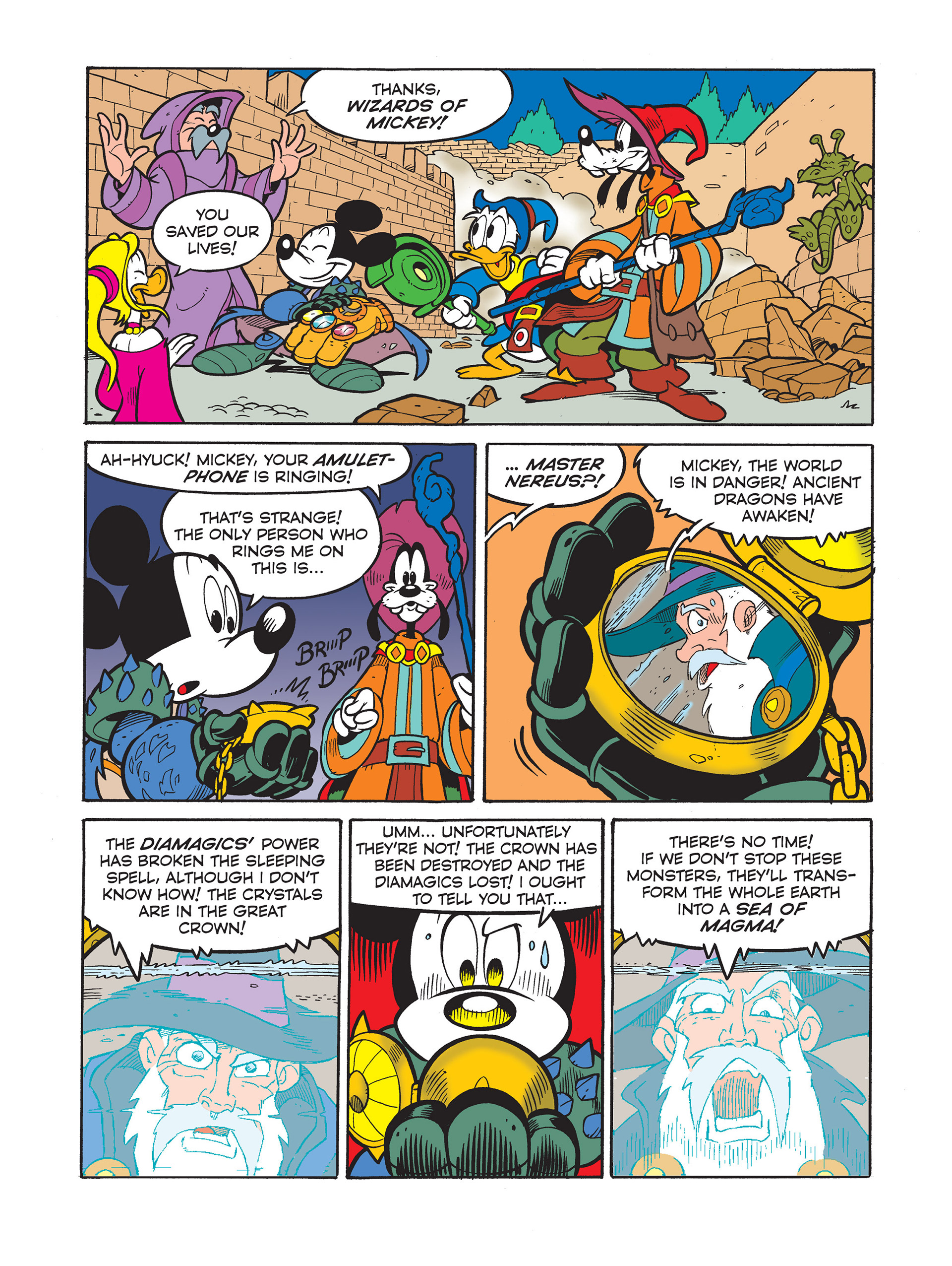Read online Wizards of Mickey II: The Dark Age comic -  Issue #4 - 28