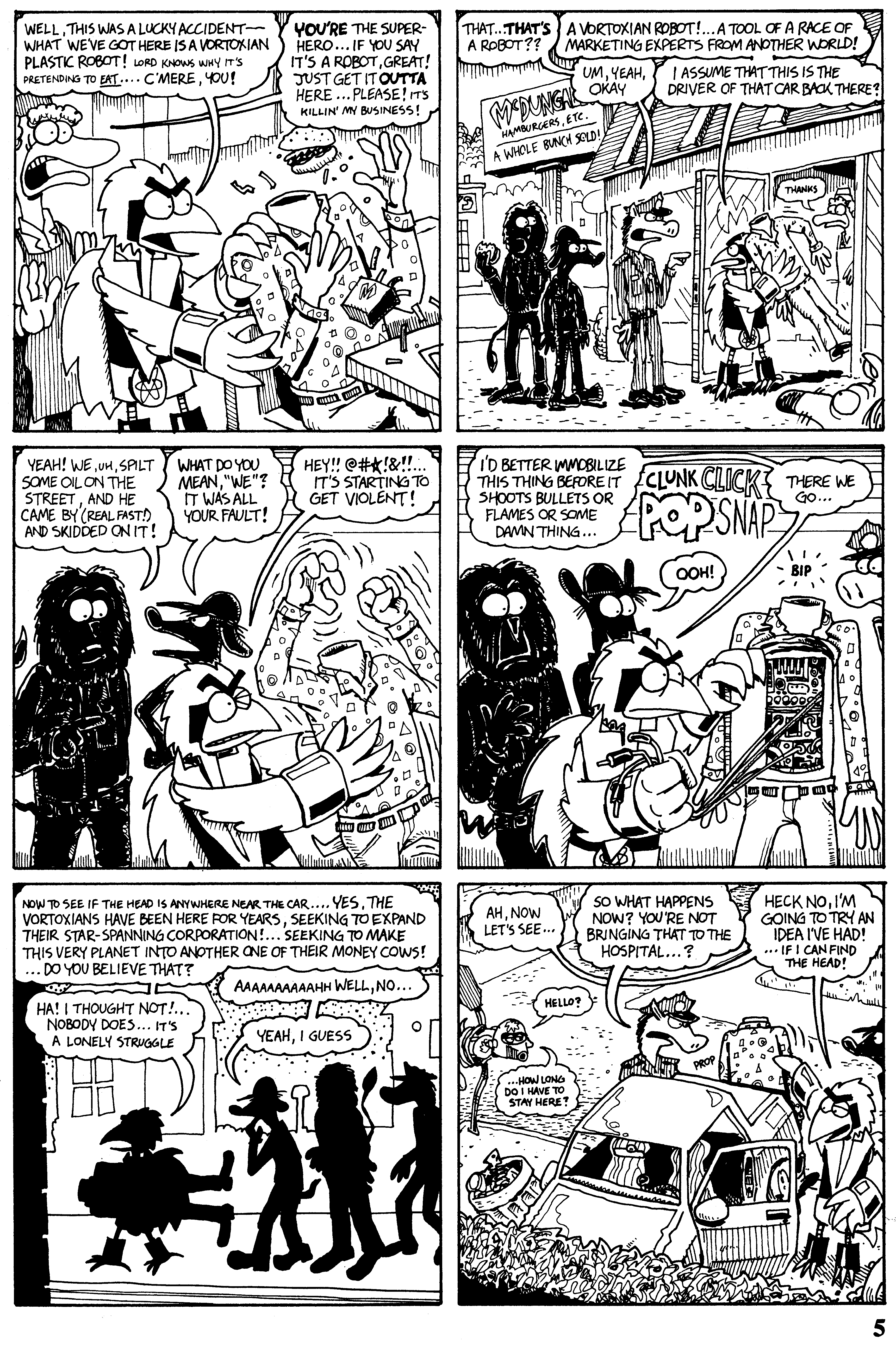 Read online Critters comic -  Issue #39 - 7