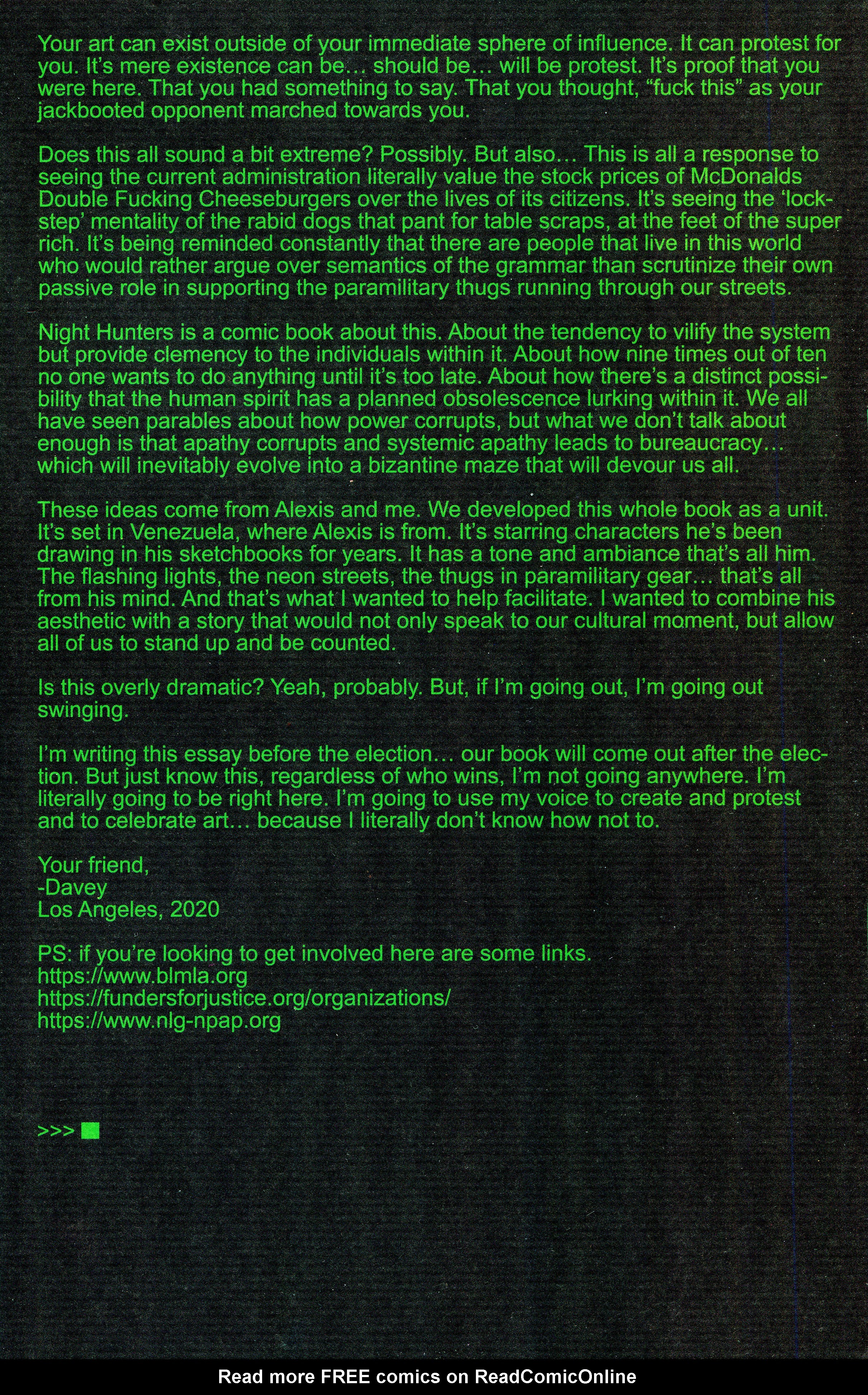 Read online Night Hunters comic -  Issue #1 - 36