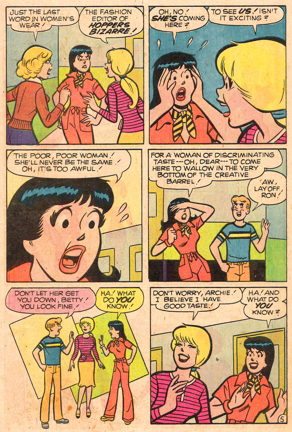 Read online Archie's Girls Betty and Veronica comic -  Issue #254 - 7