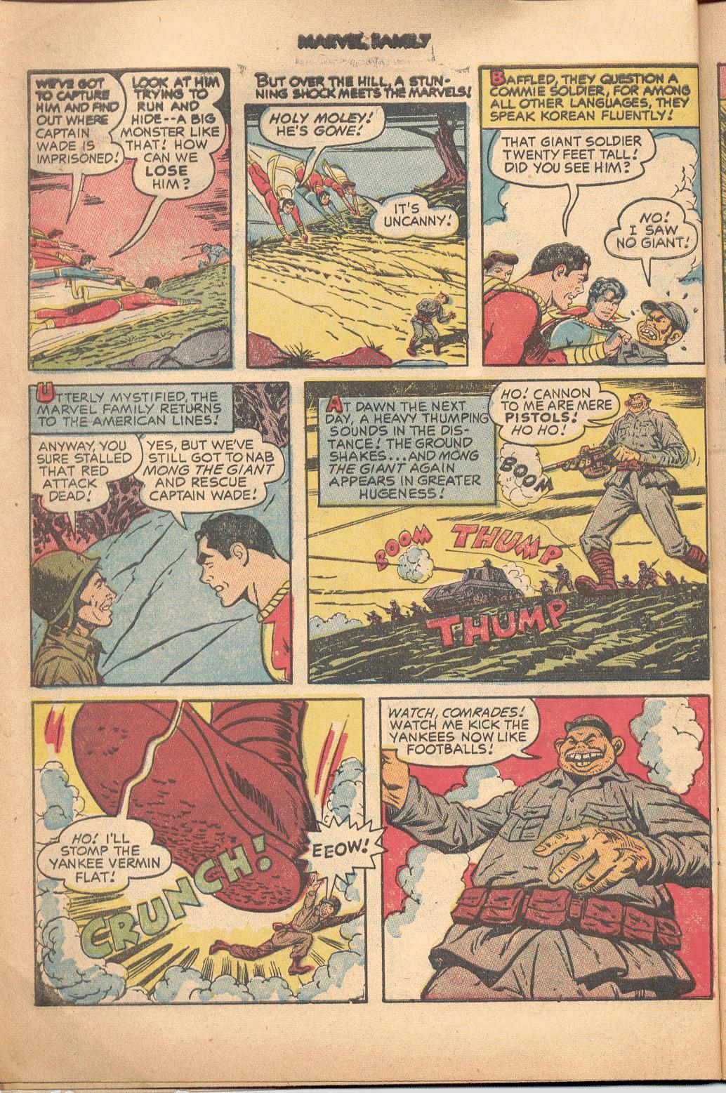 Read online The Marvel Family comic -  Issue #81 - 6