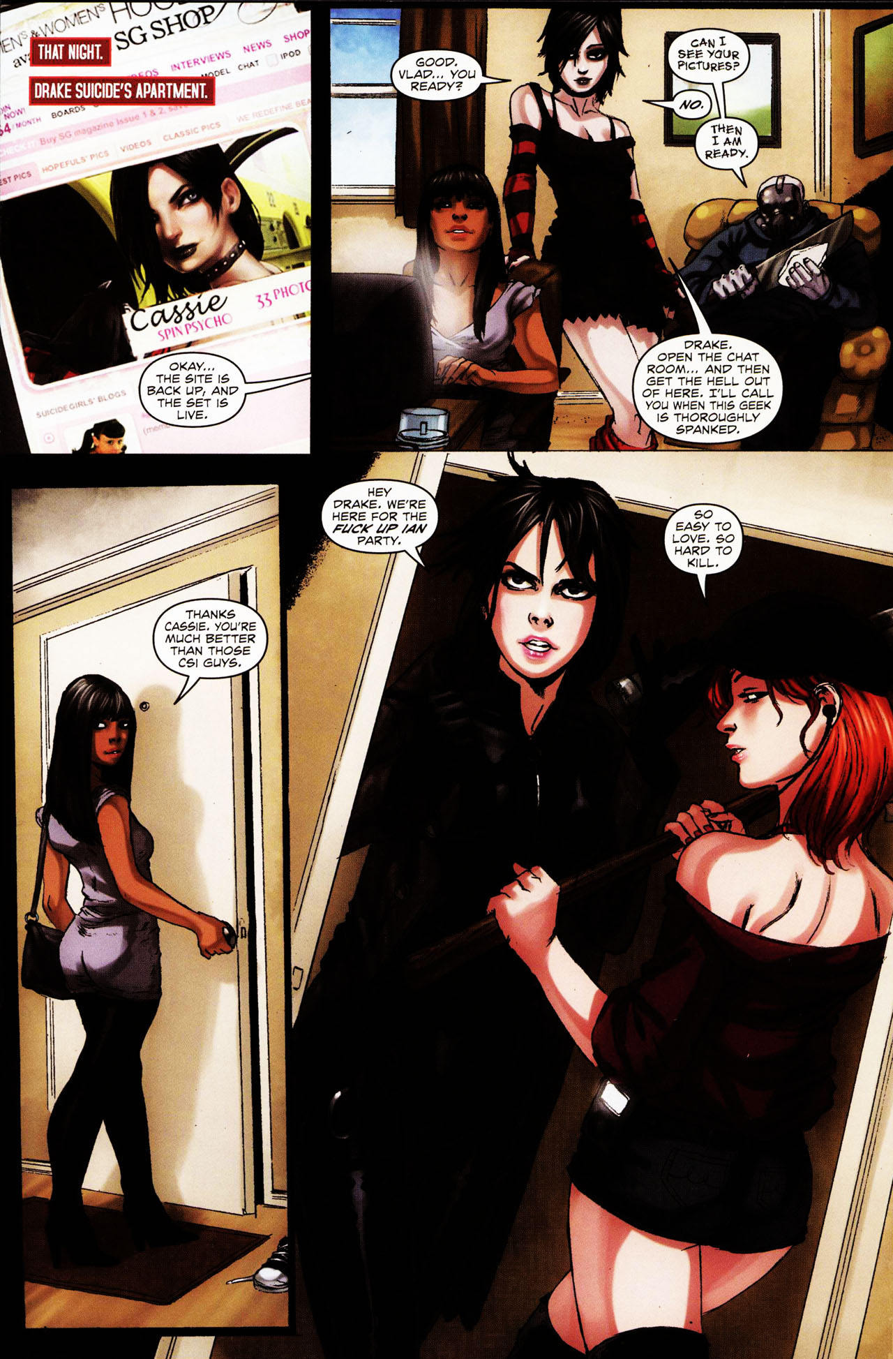 Read online Hack/Slash: The Series comic -  Issue # _Annual 1 - 22