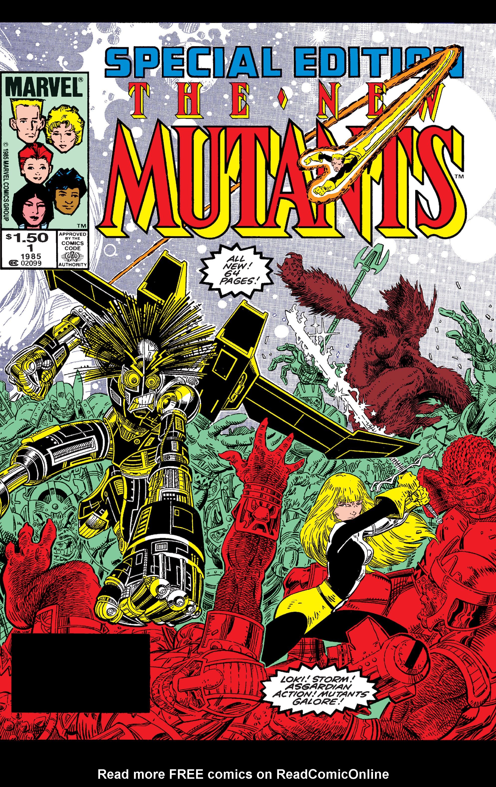 Read online New Mutants Special Edition comic -  Issue # Full - 1