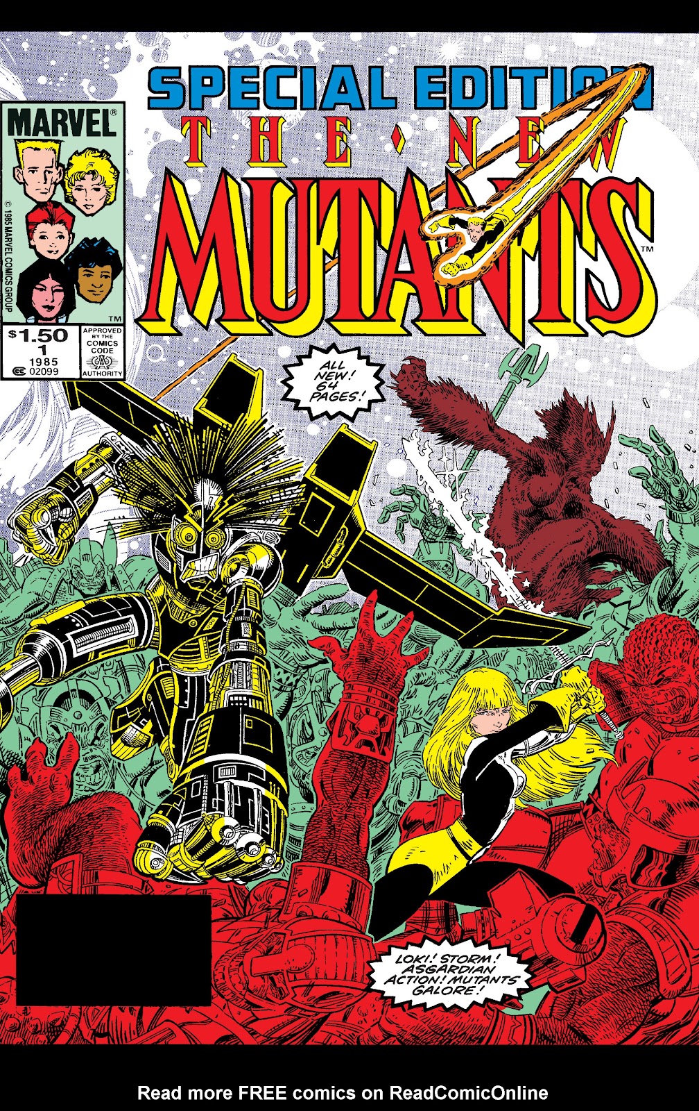 New Mutants Special Edition issue Full - Page 1