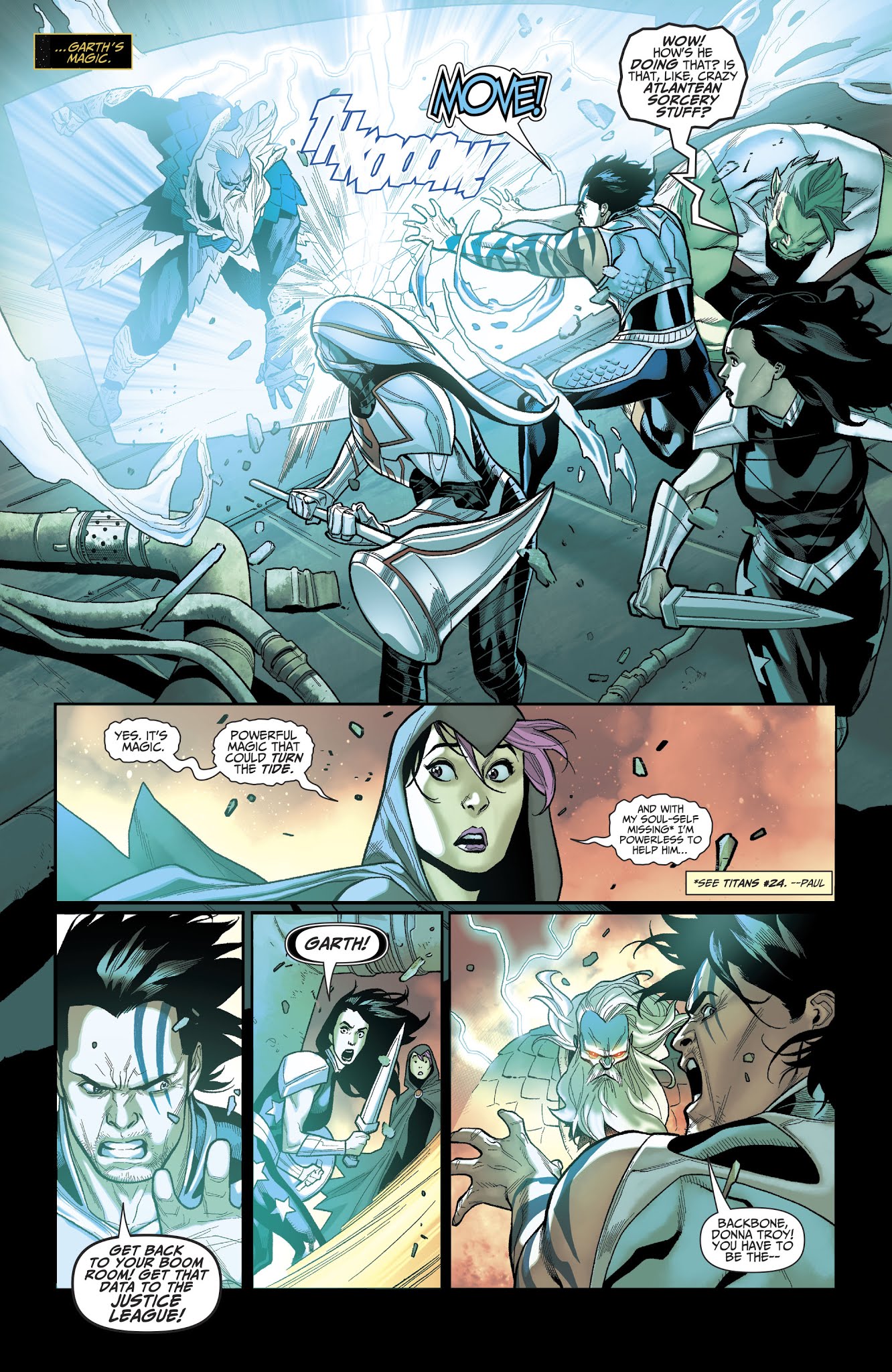 Read online Titans (2016) comic -  Issue #28 - 17