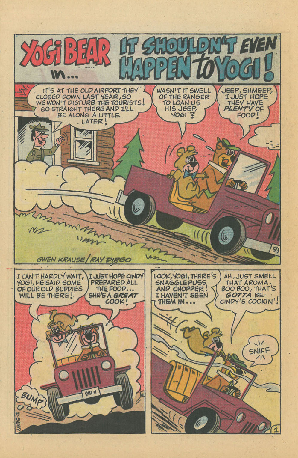 Read online Yogi Bear (1970) comic -  Issue #20 - 23