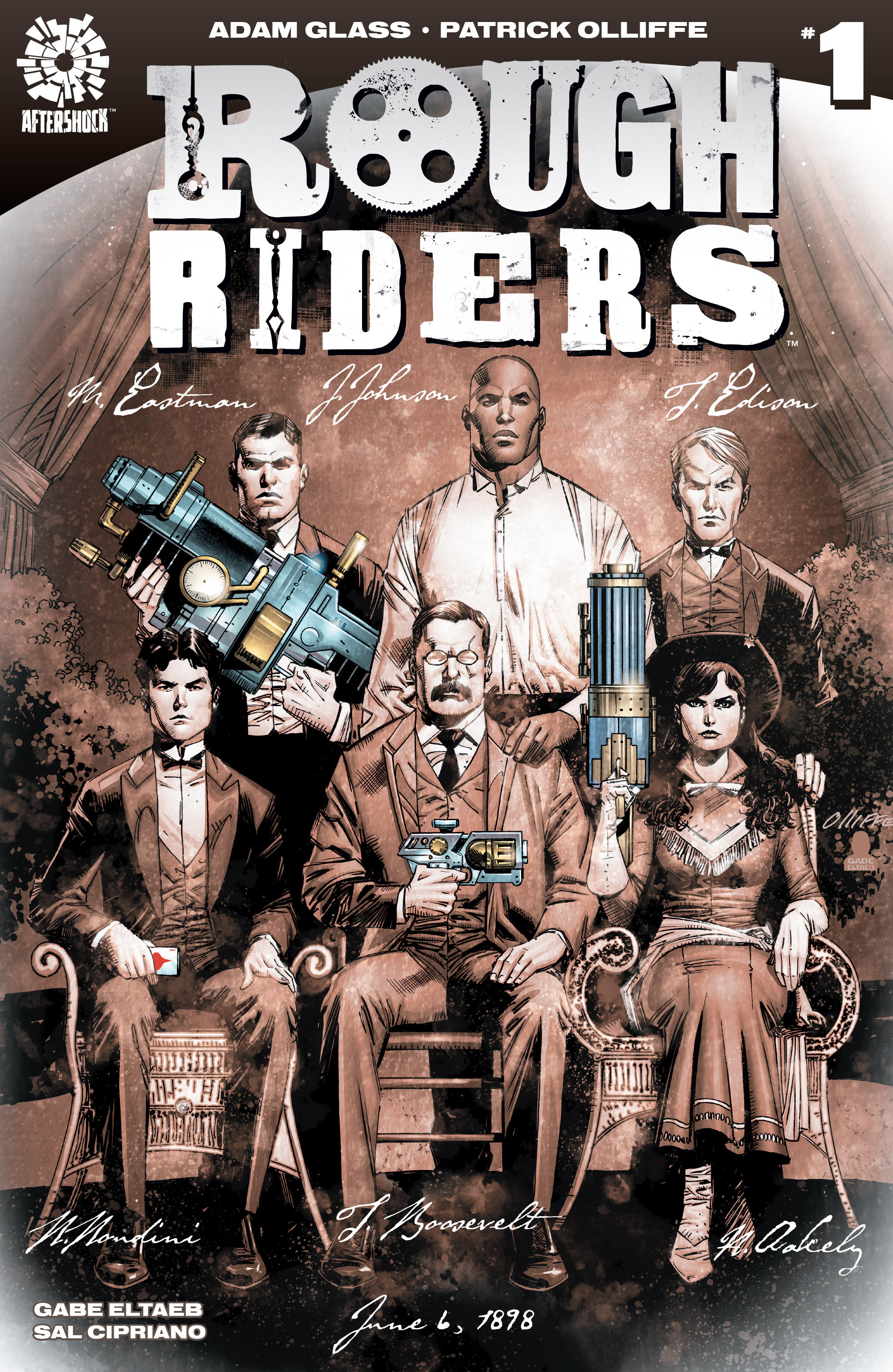 Read online Rough Riders comic -  Issue #1 - 1