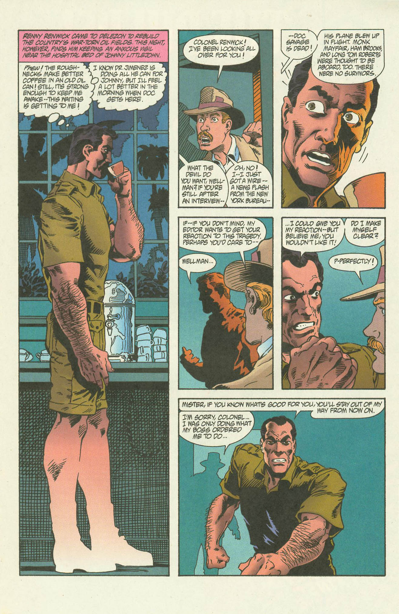 Read online Doc Savage: Curse of the Fire God comic -  Issue # TPB - 35
