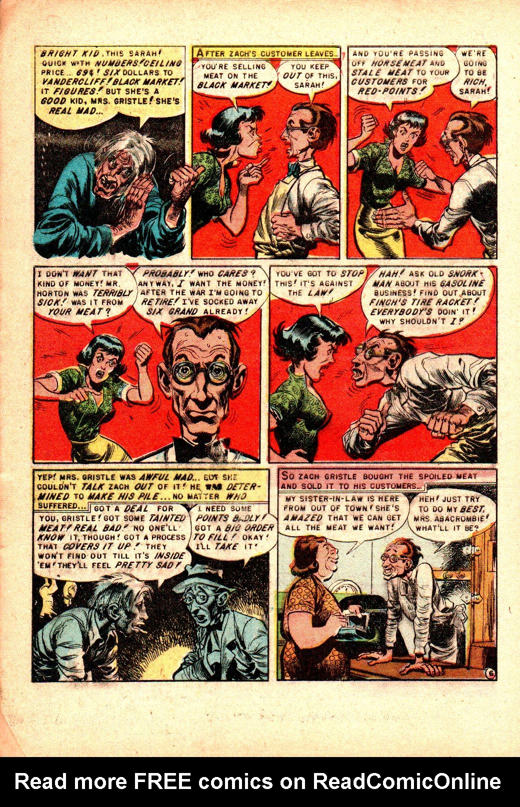 Read online Tales From The Crypt (1950) comic -  Issue #32 - 9