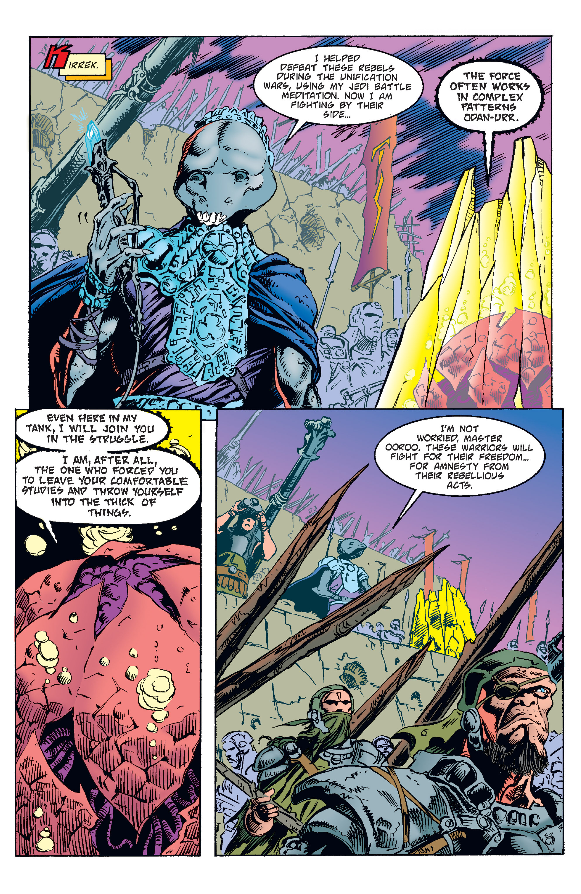 Read online Star Wars: Tales of the Jedi - The Fall of the Sith Empire comic -  Issue #3 - 22