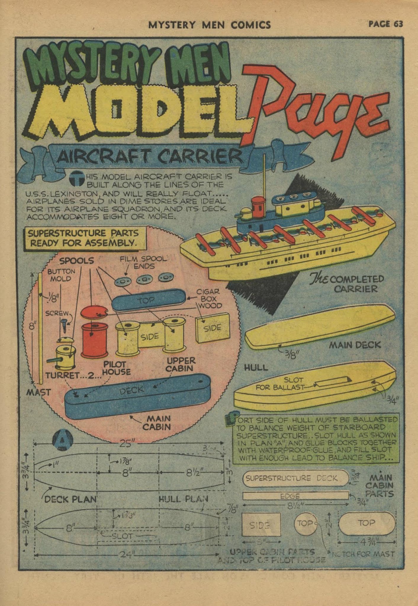 Read online Mystery Men Comics comic -  Issue #17 - 65