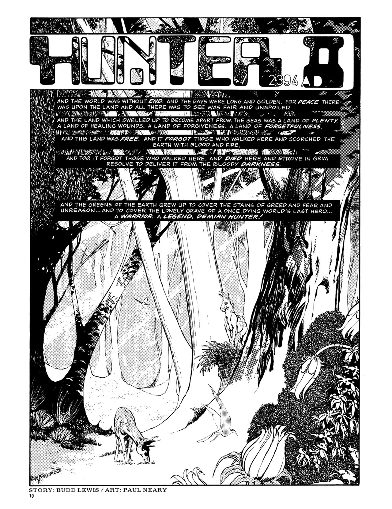 Read online Eerie Presents Hunter comic -  Issue # TPB (Part 1) - 69