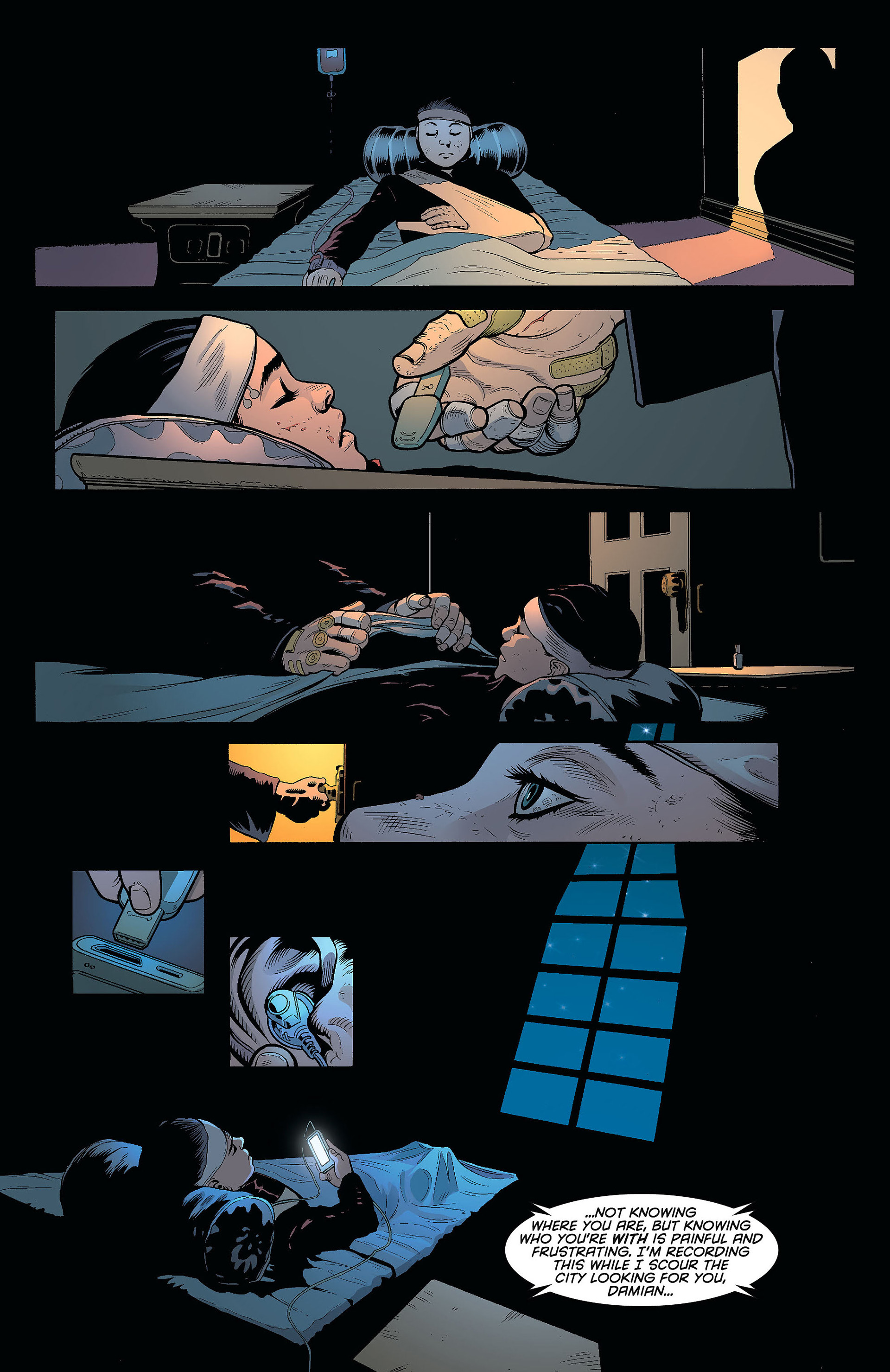 Read online Batman and Robin (2011) comic -  Issue #8 - 12