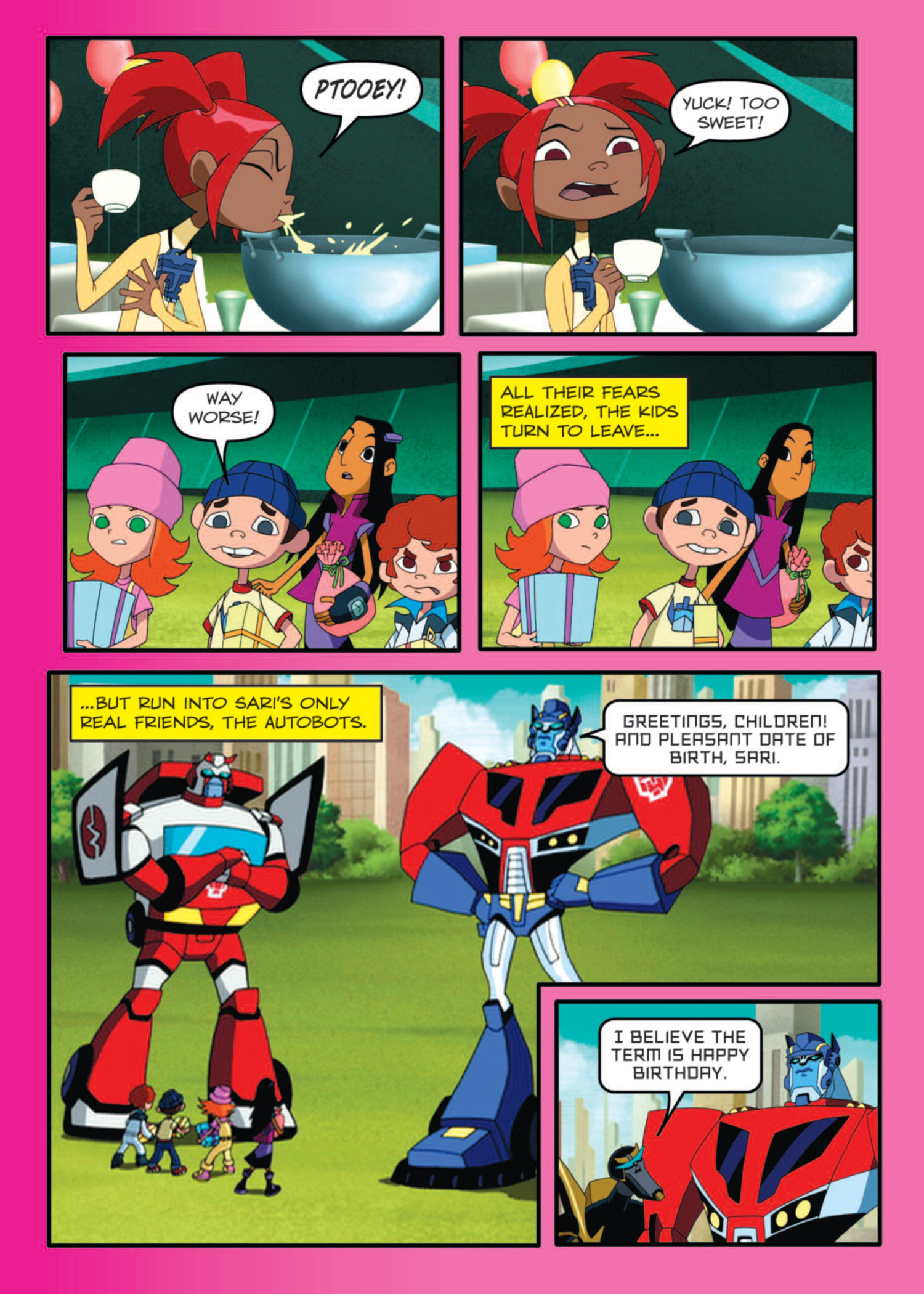 Read online Transformers Animated comic -  Issue #4 - 62