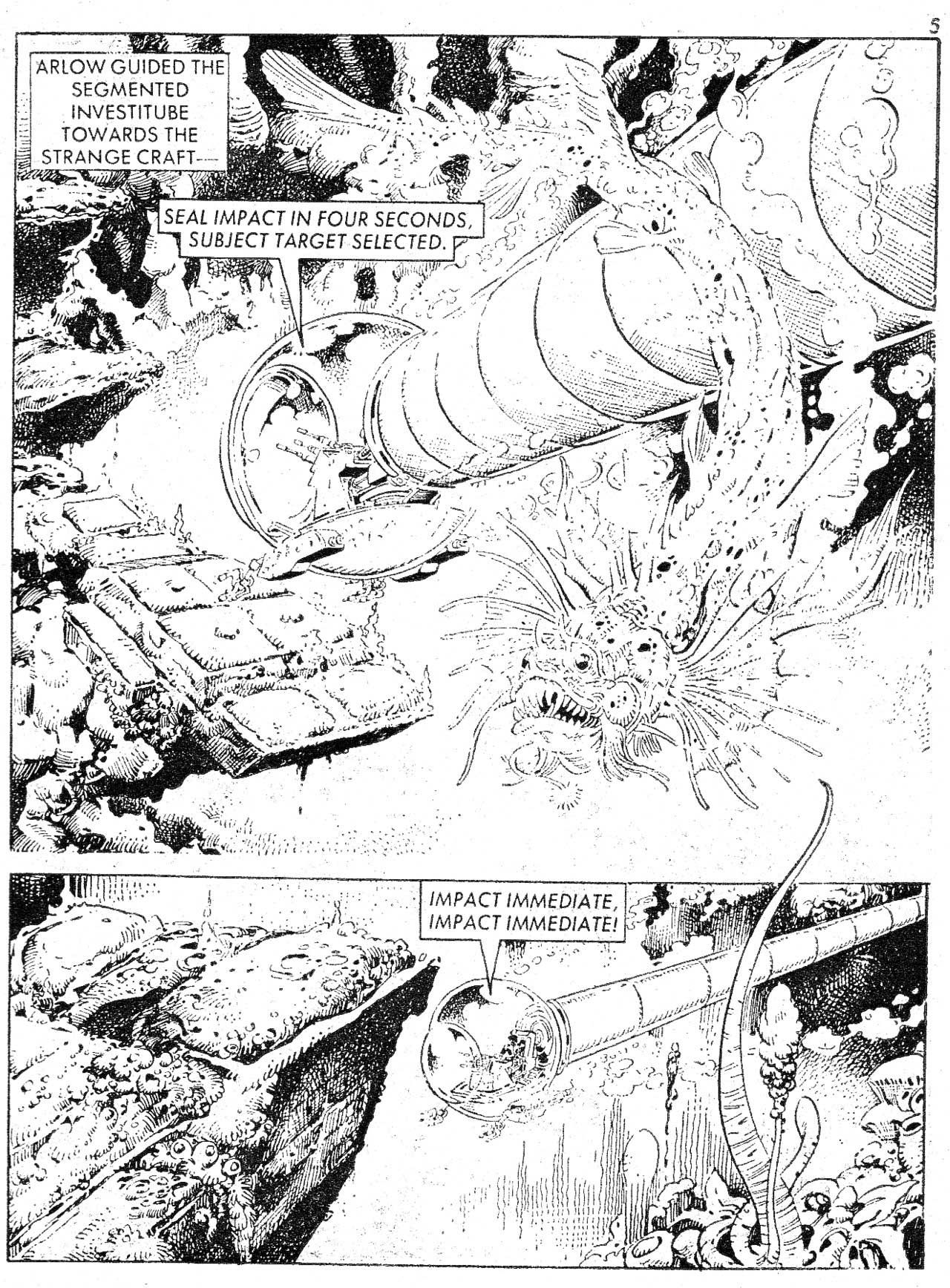 Read online Starblazer comic -  Issue #132 - 5