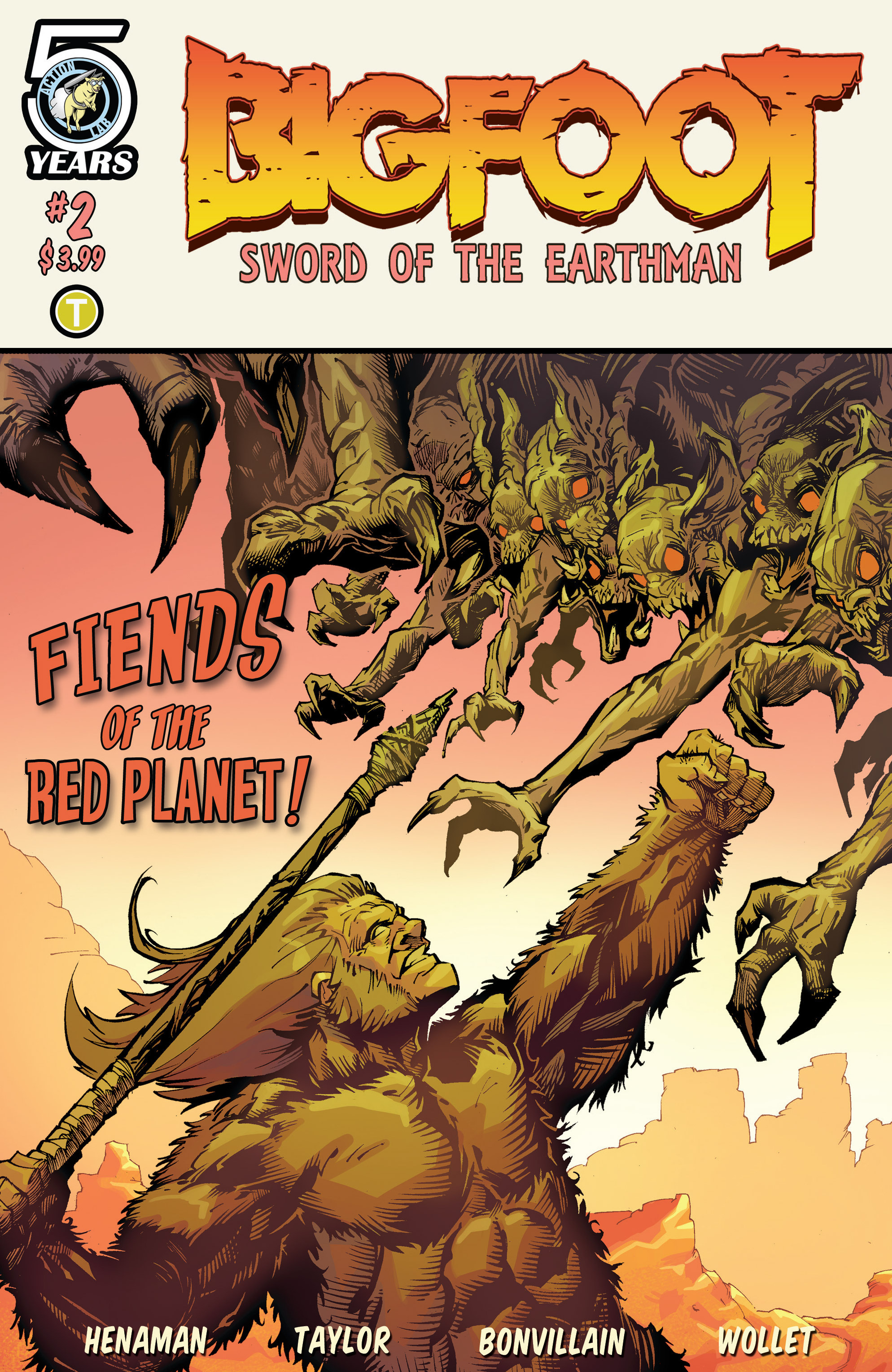 Read online Bigfoot: Sword of the Earthman (2015) comic -  Issue #2 - 1