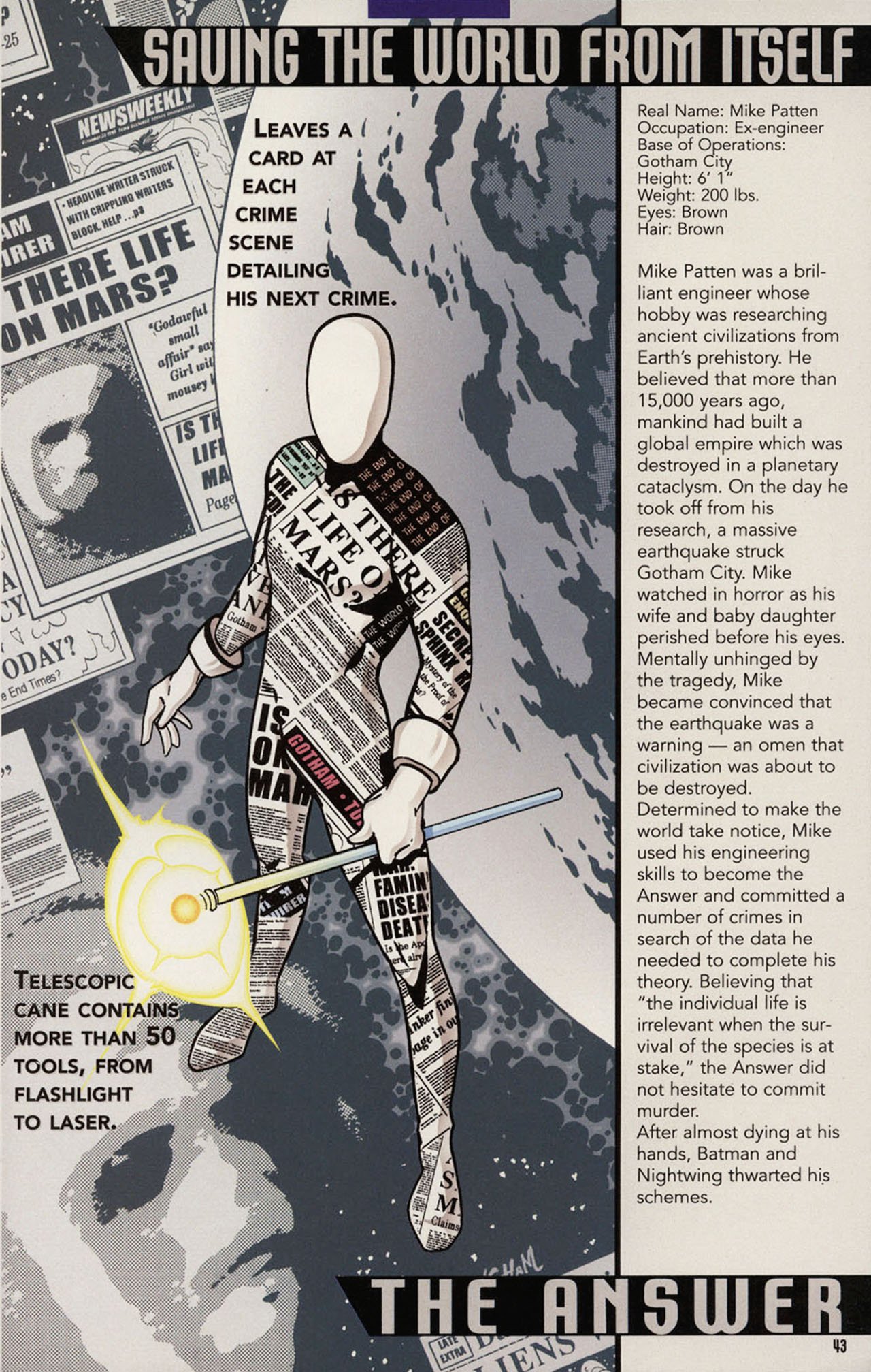 Read online Batman Villains Secret Files comic -  Issue # Full - 43