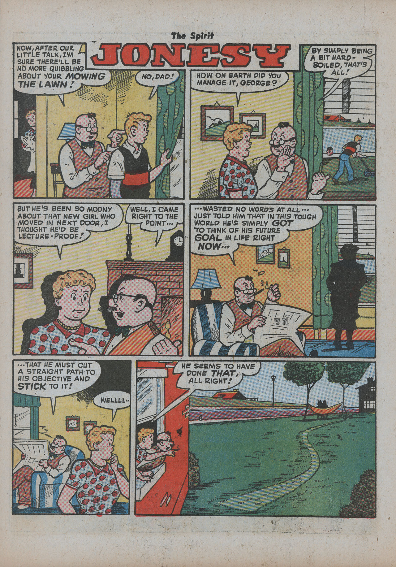 Read online The Spirit (1944) comic -  Issue #22 - 10