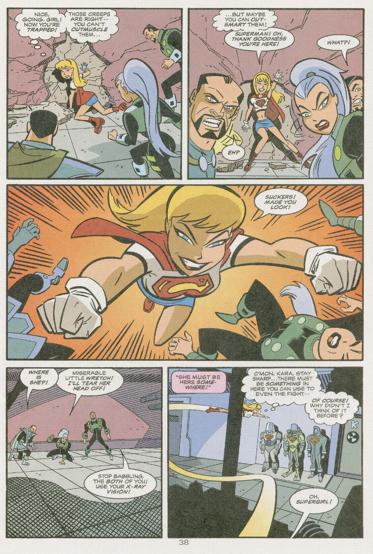 Read online Superman Adventures comic -  Issue #21 - 39