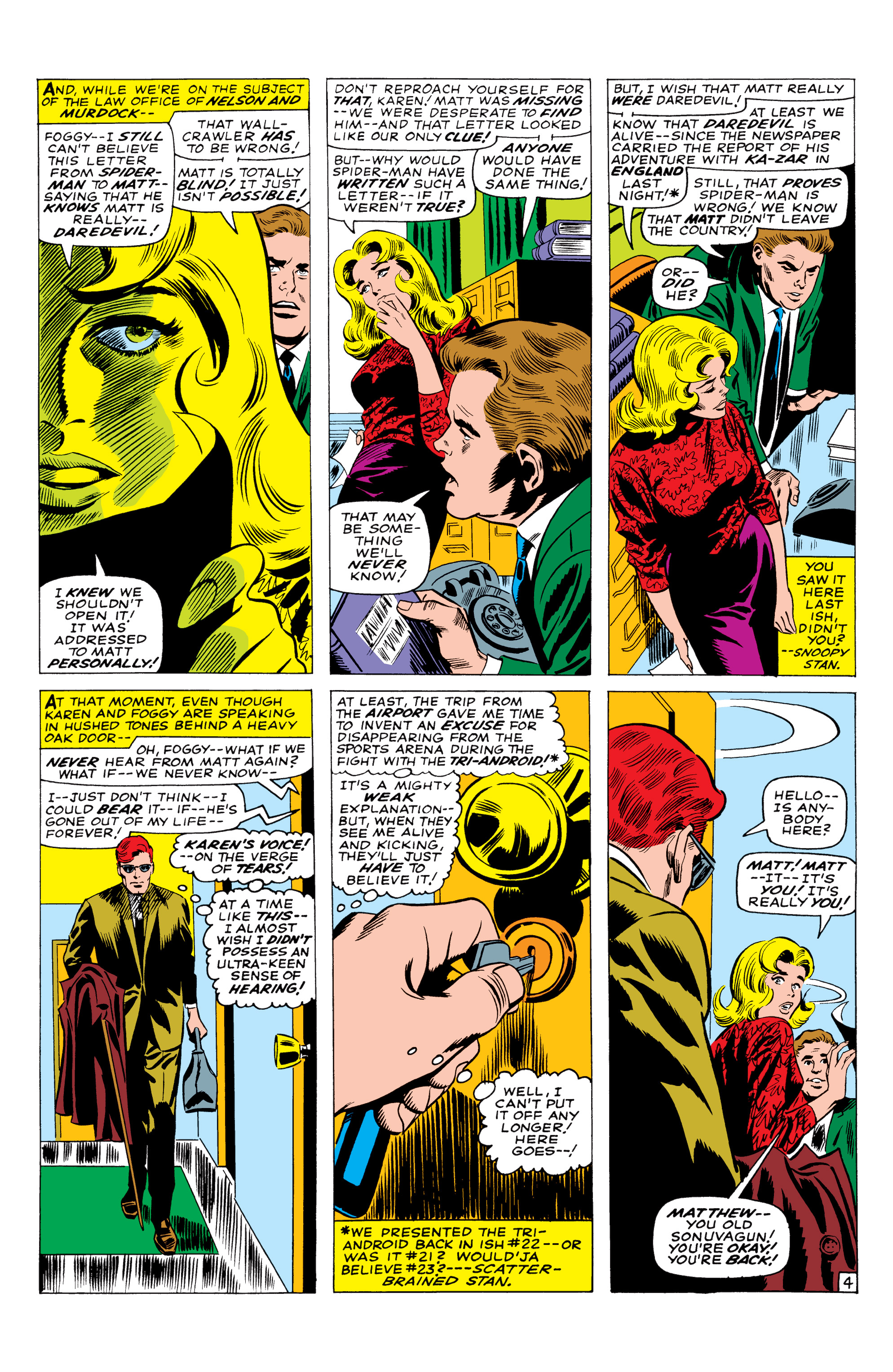 Read online Marvel Masterworks: Daredevil comic -  Issue # TPB 3 (Part 1) - 73