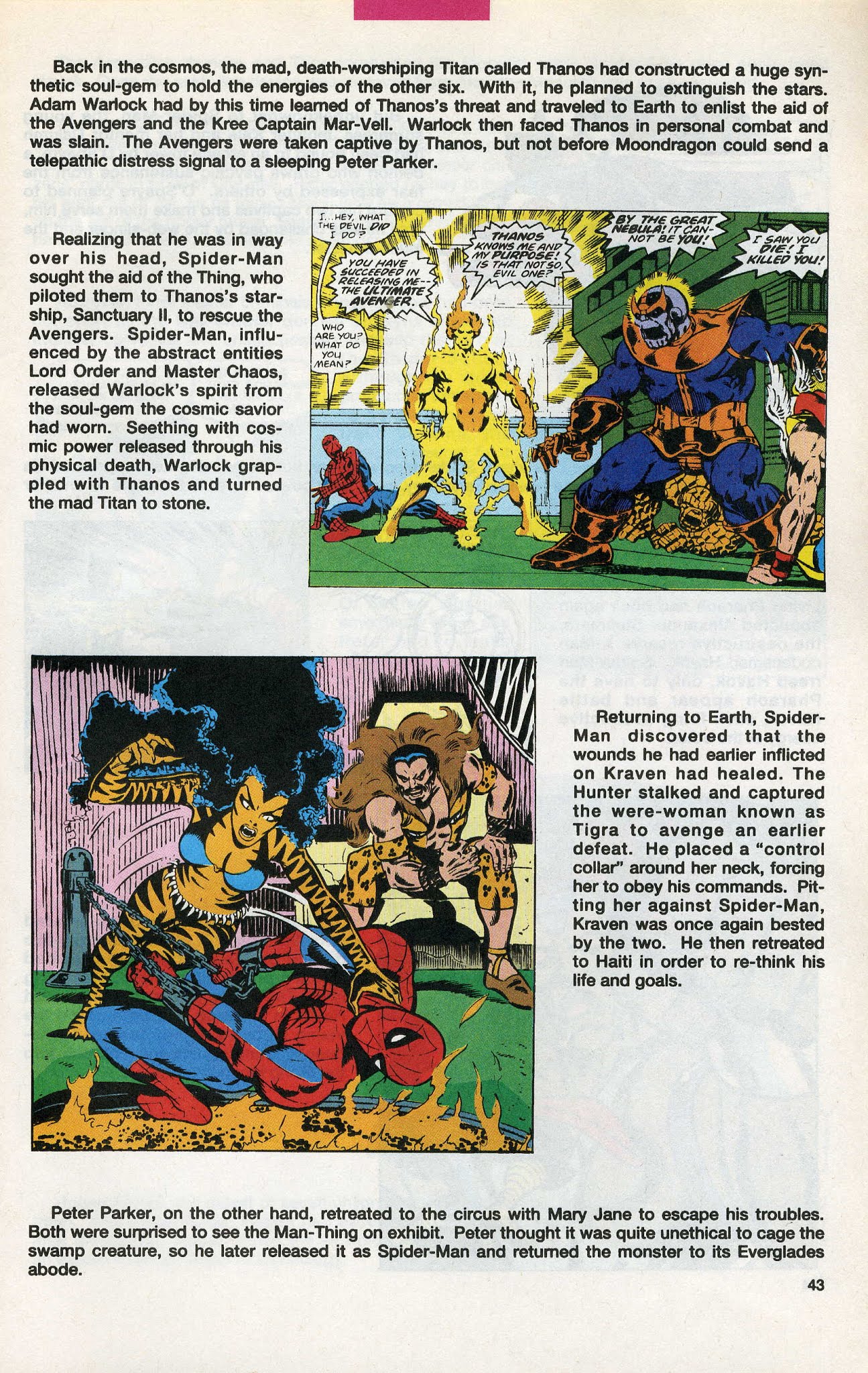 Read online Spider-Man Saga (1991) comic -  Issue #2 - 45