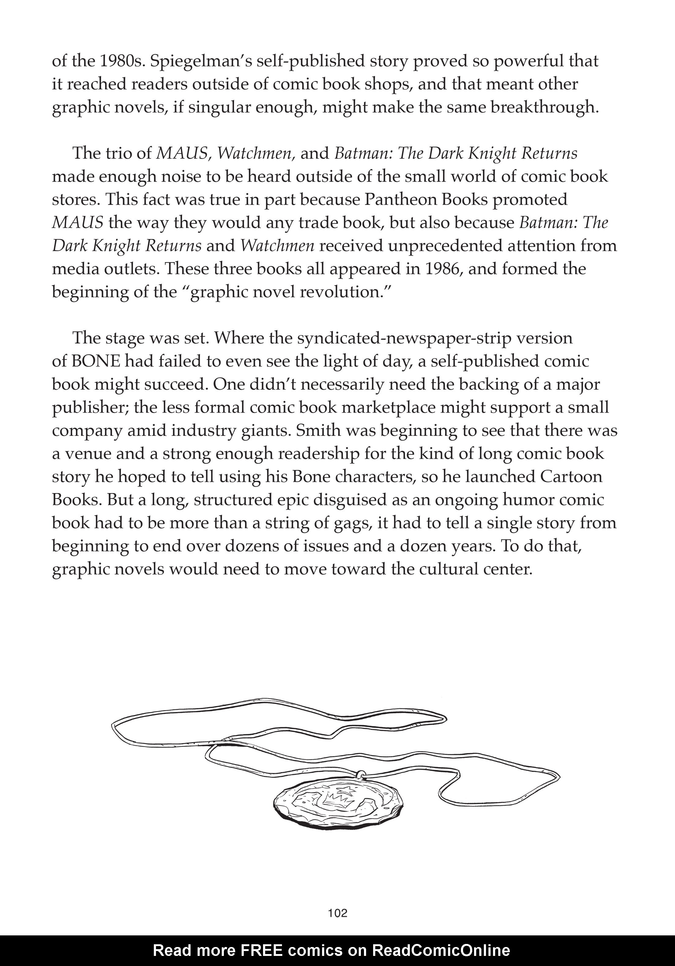 Read online Bone: Coda 25th Anniversary comic -  Issue # Full - 101