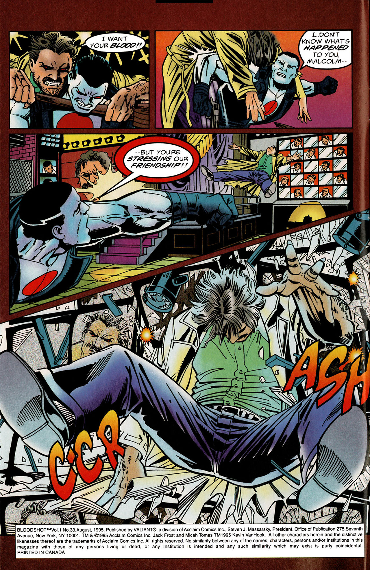 Bloodshot (1993) Issue #33 #35 - English 3