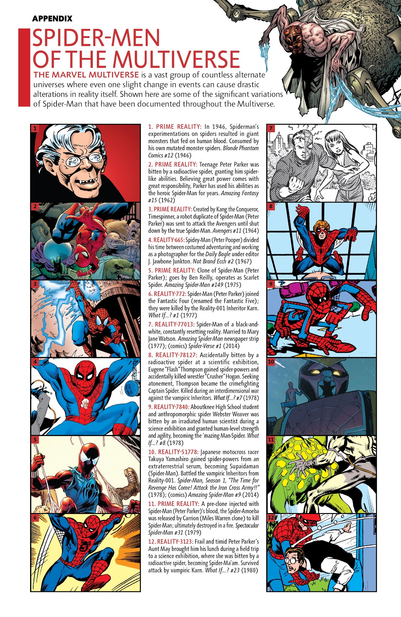 Read online Spider-Geddon Handbook comic -  Issue # Full - 41