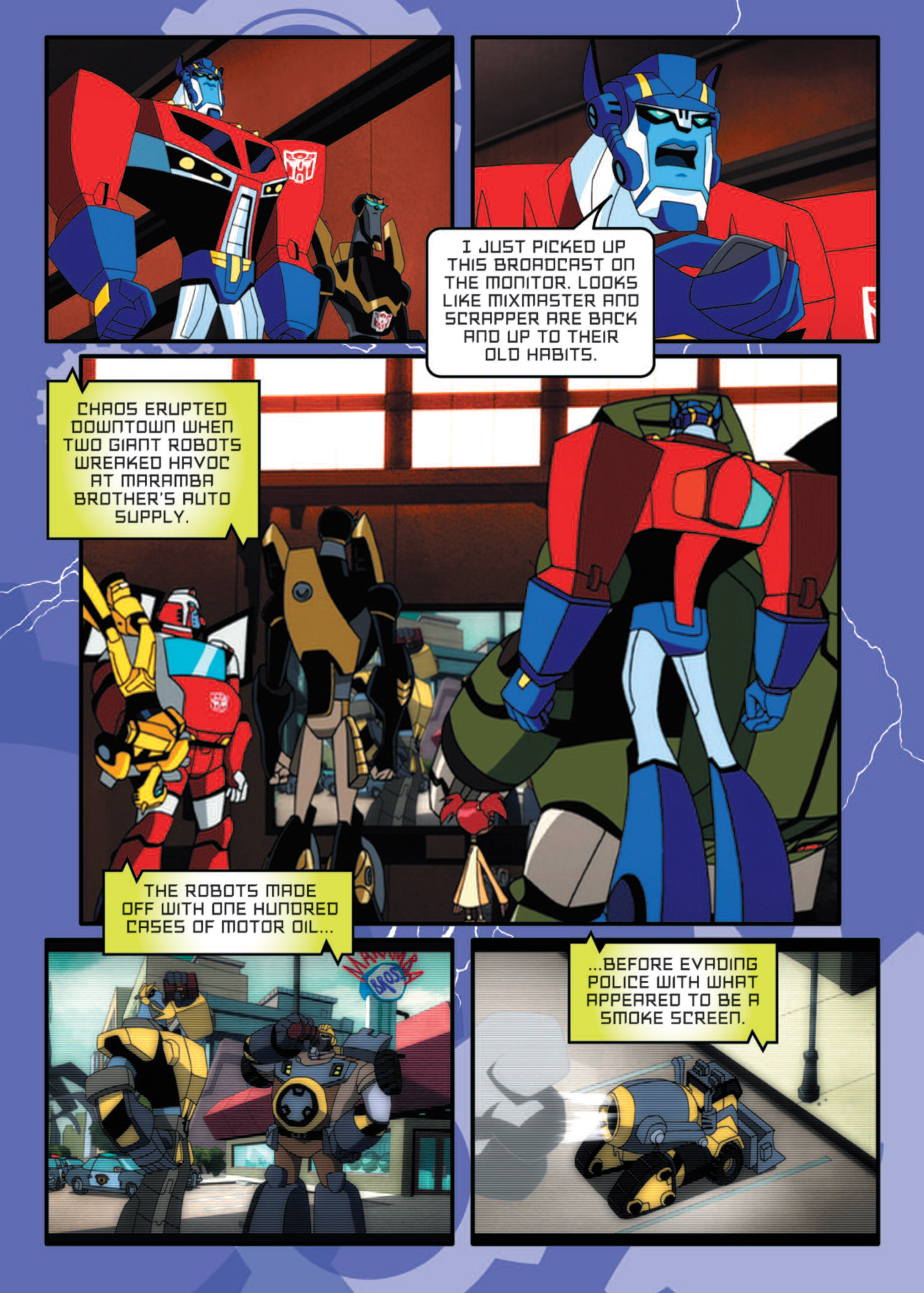 Read online Transformers Animated comic -  Issue #12 - 71