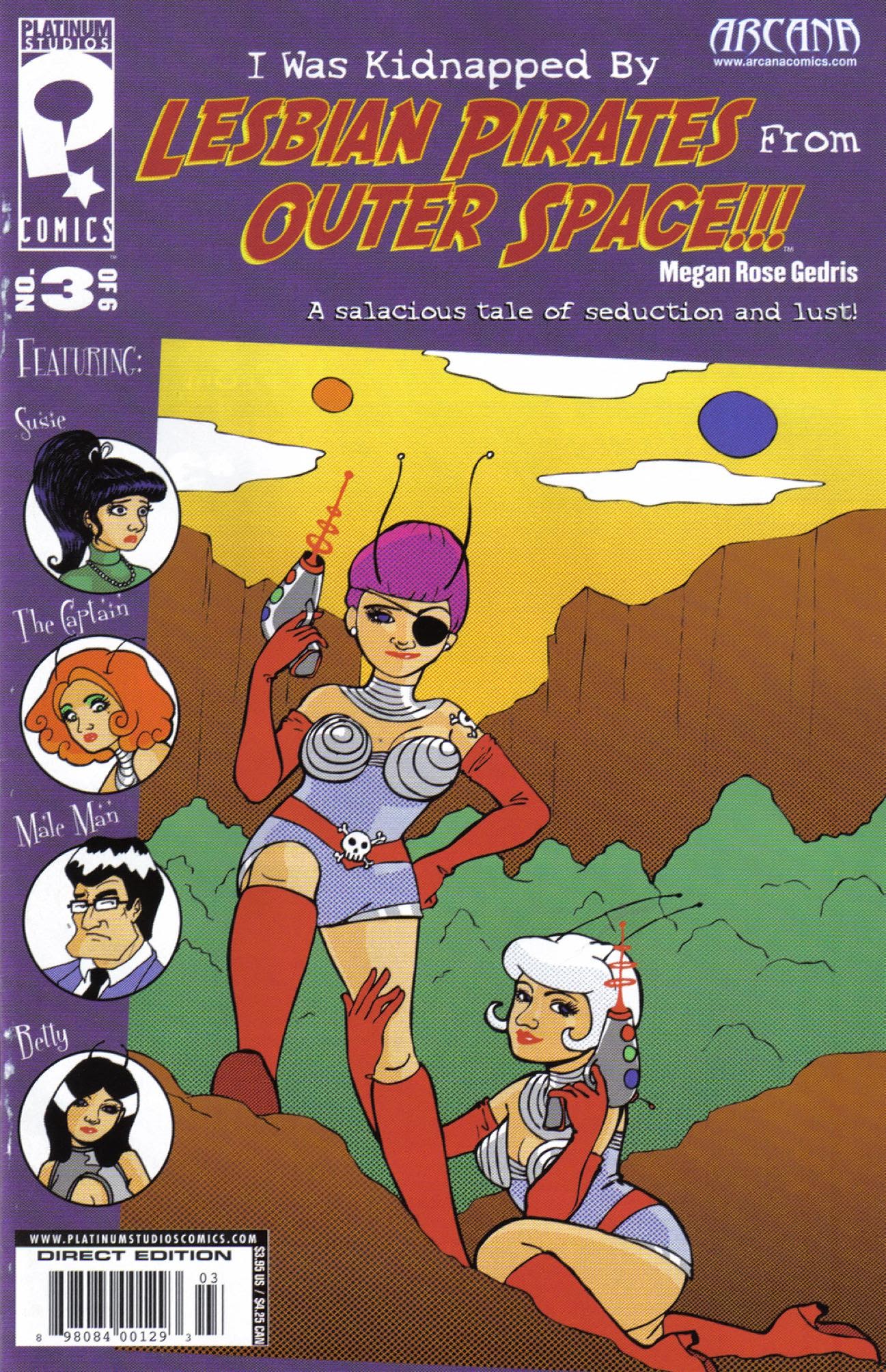 Read online I Was Kidnapped By Lesbian Pirates From Outer Space comic -  Issue #3 - 1