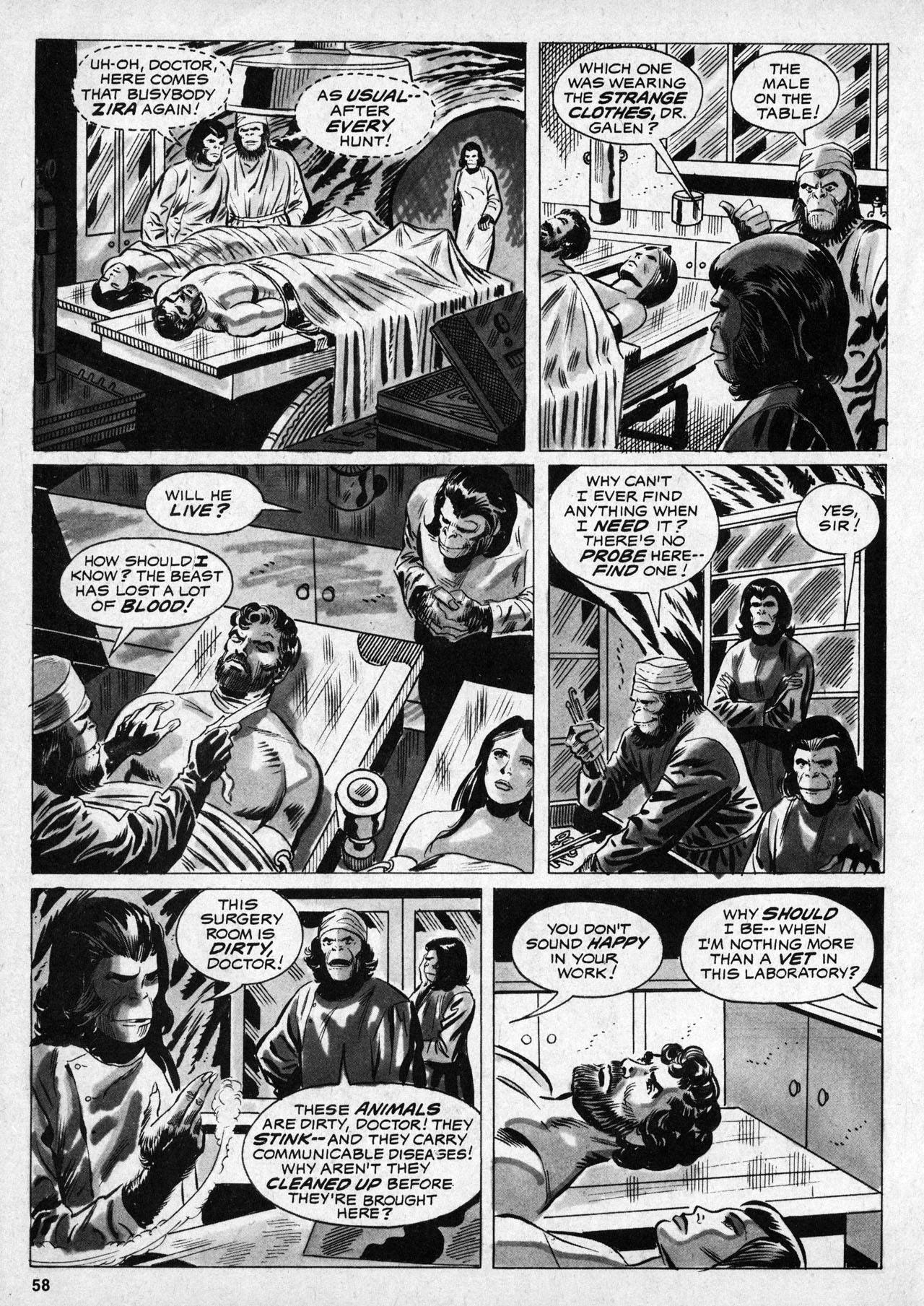 Read online Planet of the Apes comic -  Issue #2 - 52