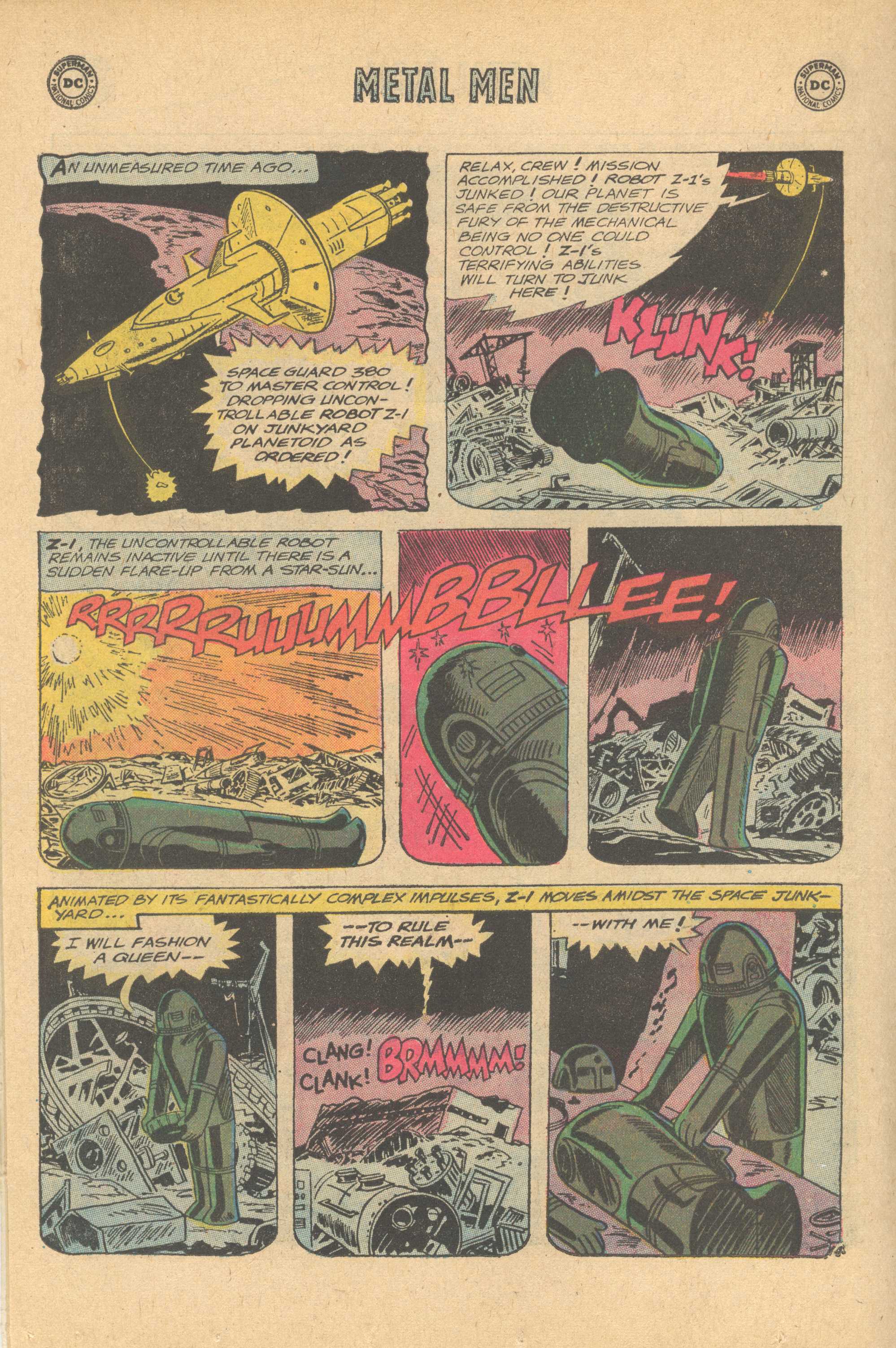 Read online Metal Men (1963) comic -  Issue #44 - 22